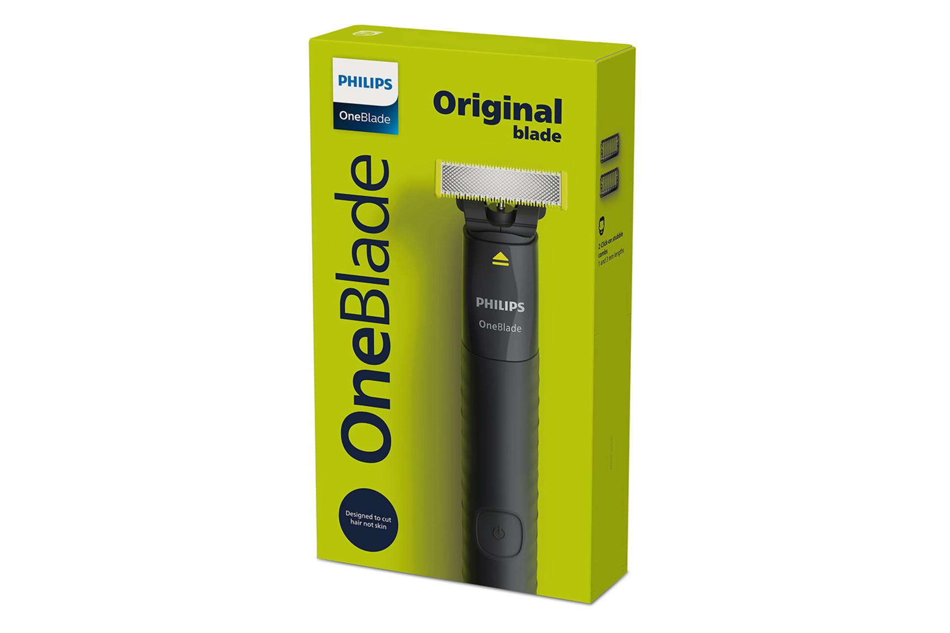 ماشین اصلاح و ریش تراش فیلیپس Philips OneBlade QP1424 جعبه و بسته بندی
