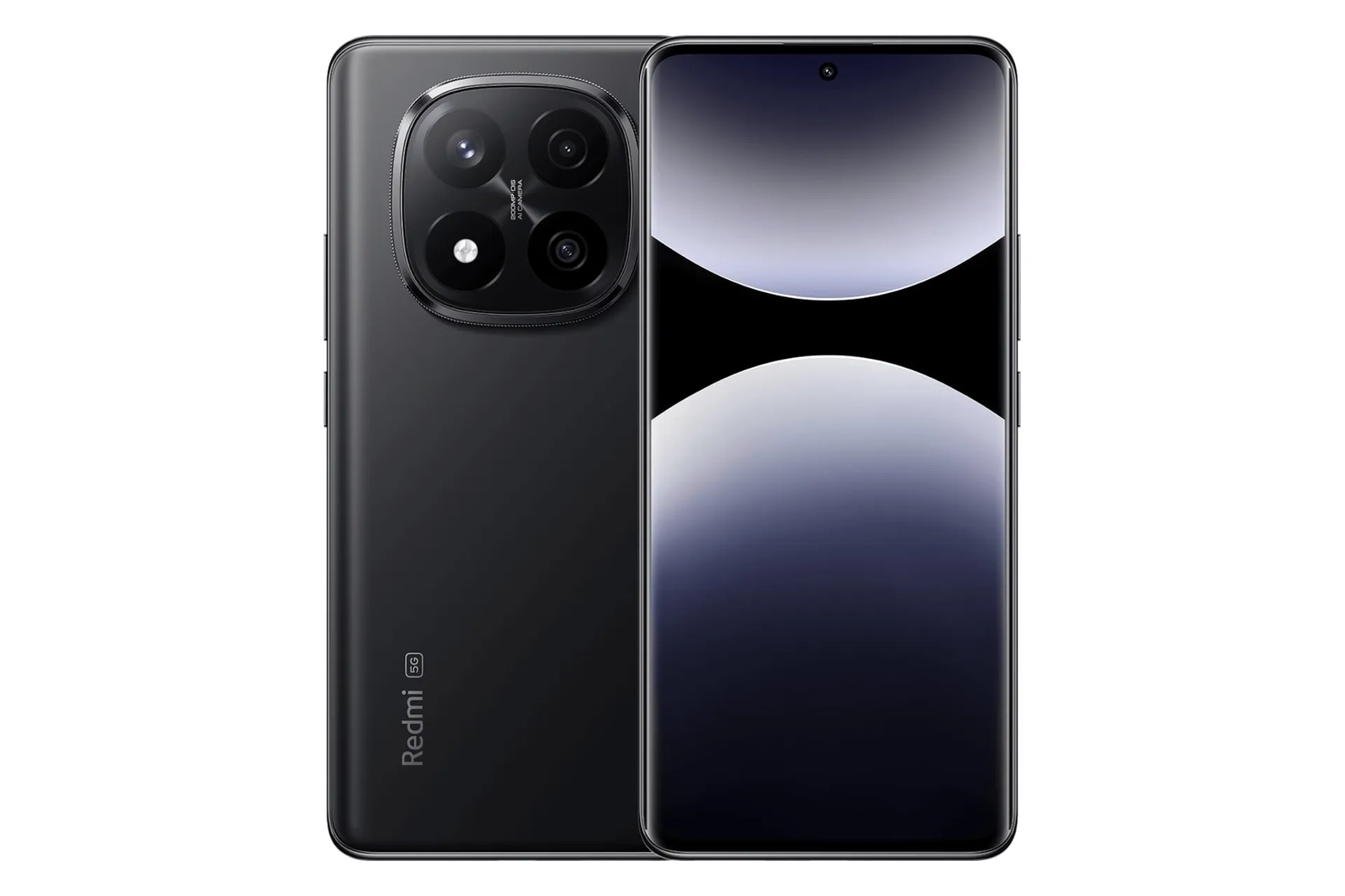 پنل جلو و پشت گوشی ردمی نوت 14 پرو پلاس شیائومی 5G نسخه گلوبال مشکی / Xiaomi Redmi Note 14 Pro Plus 5G Global