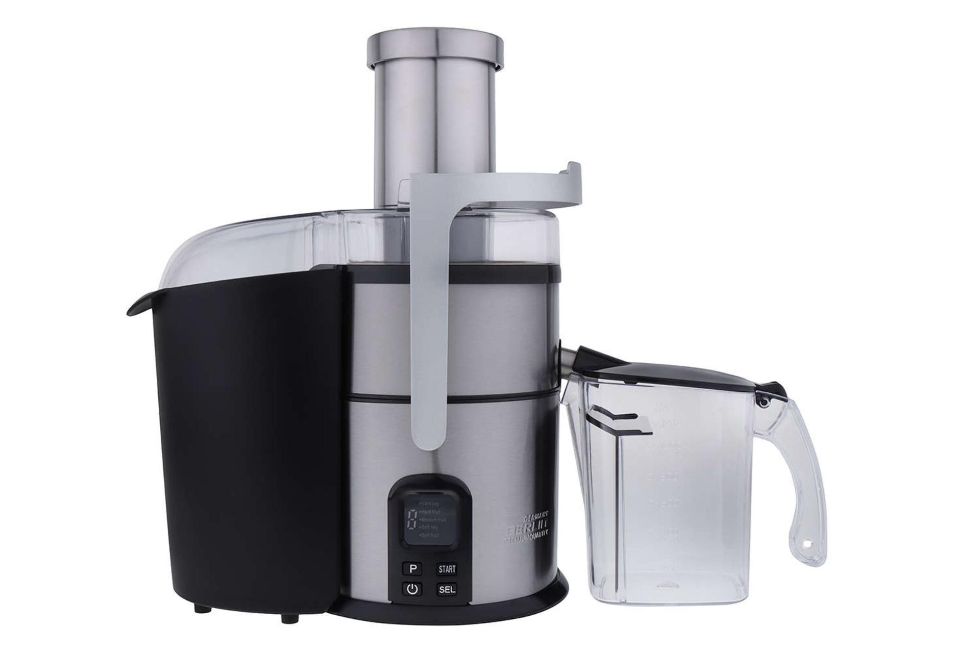 نمای جلوی آبمیوه گیری برلین BG-1152JC به همراه پارچ آبمیوه‌گیری