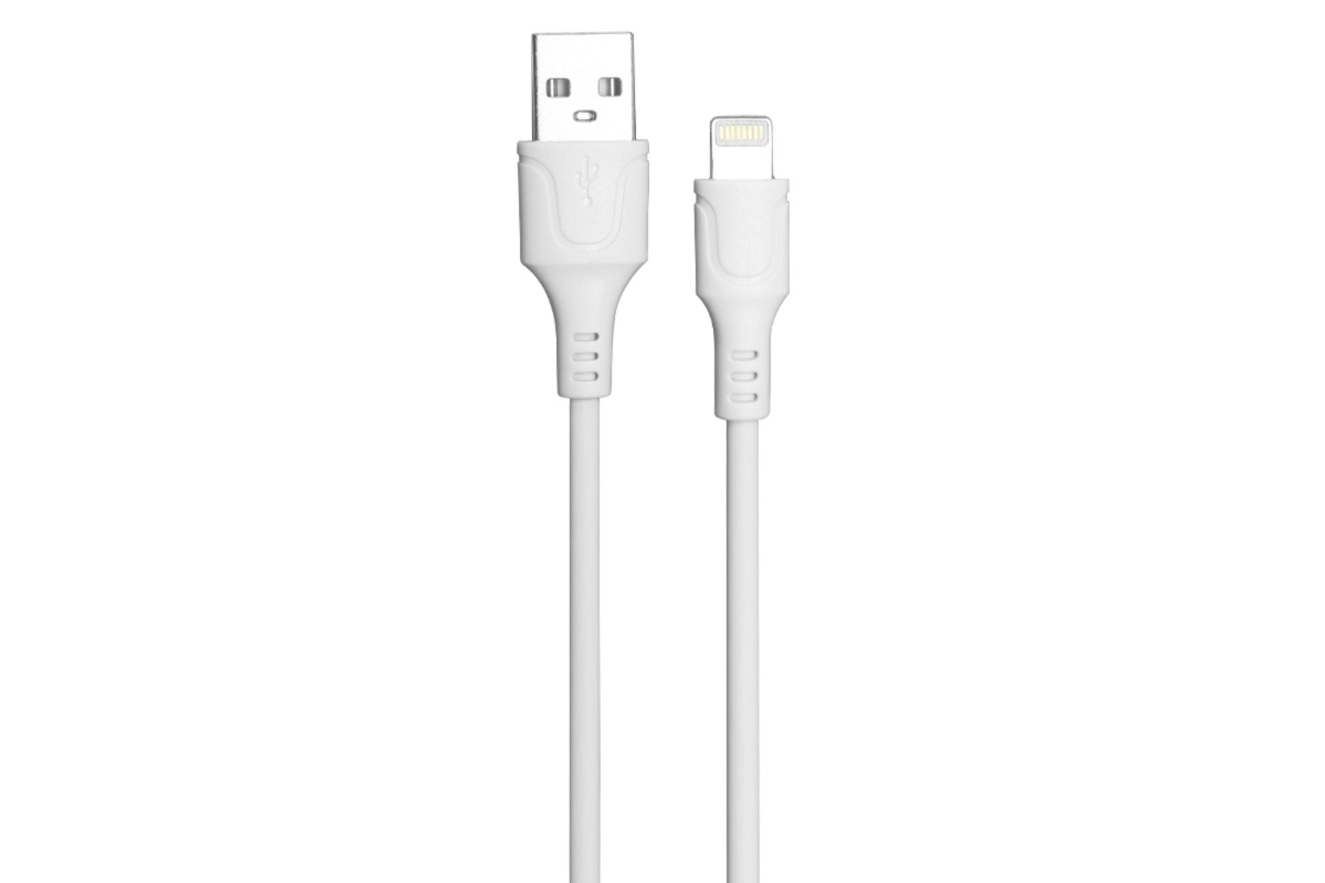 کانکتور و اتصال کابل شارژ USB گرند اسکای Type-A به Lightning مدل GK-07 با طول 1 متر