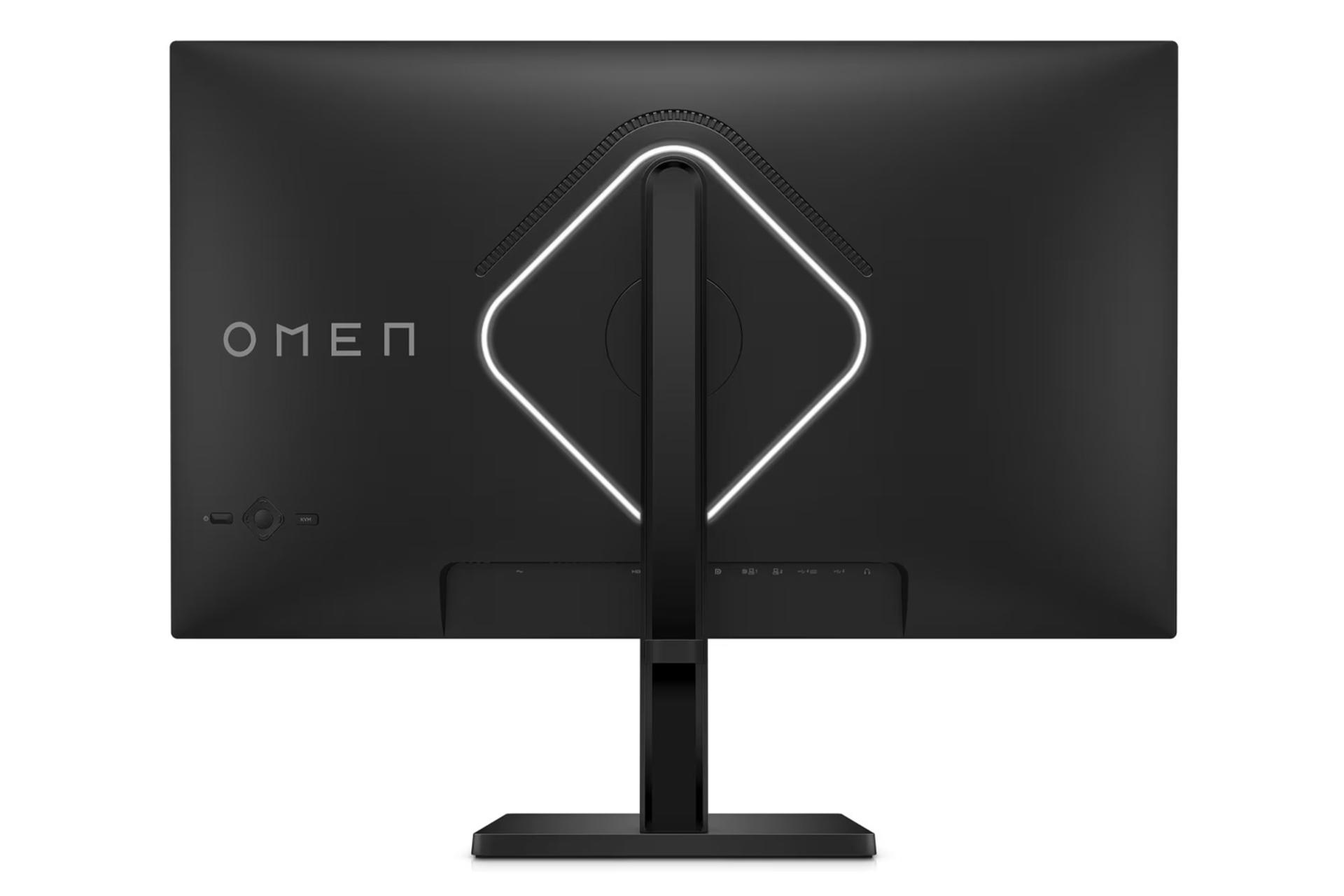 نمای پشت و بدنه مانیتور اچ پی 27 اینچ مدل OMEN 27k