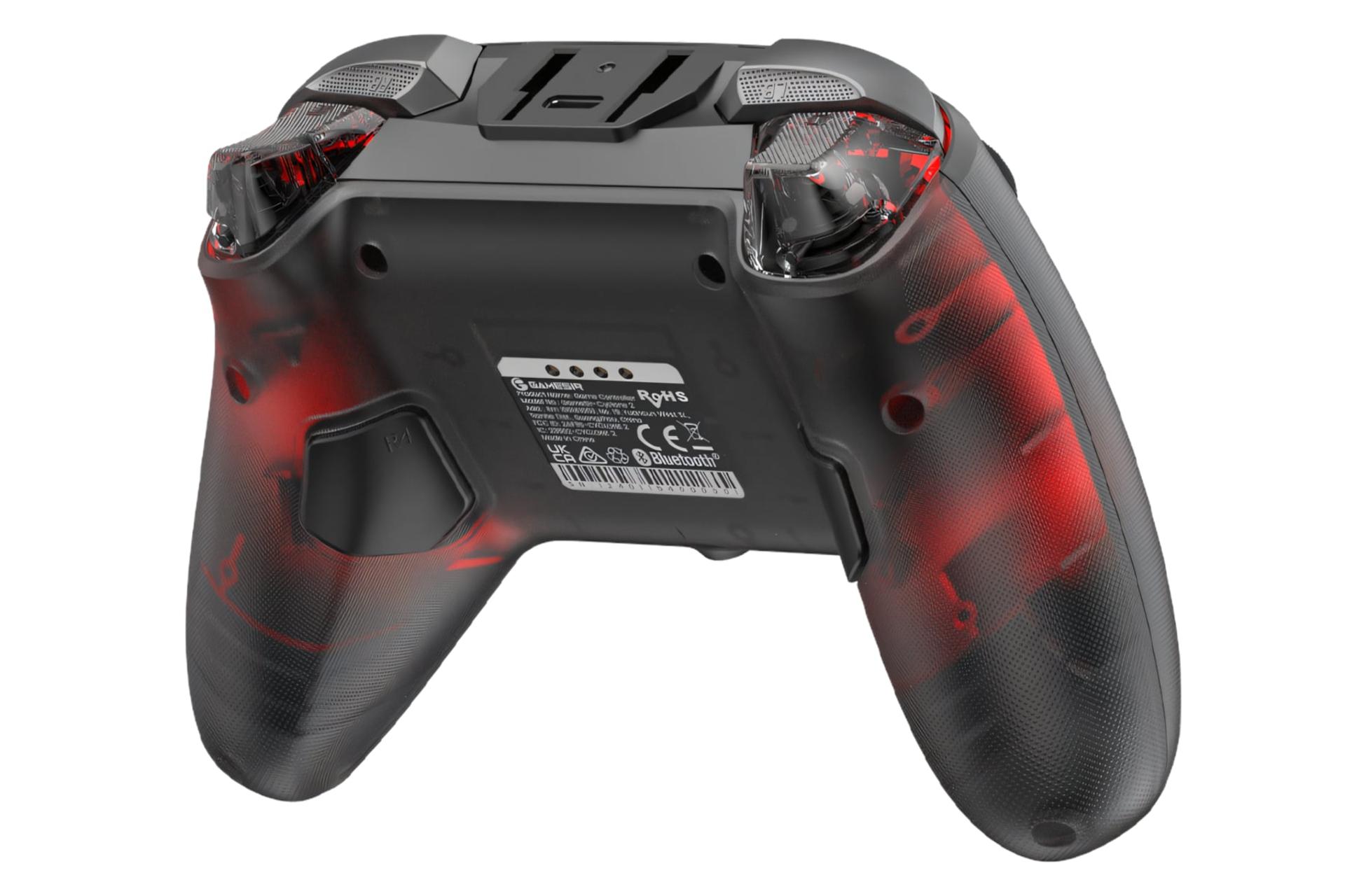 پشت دسته بازی گیمسر GameSir Cyclone 2 مشکی