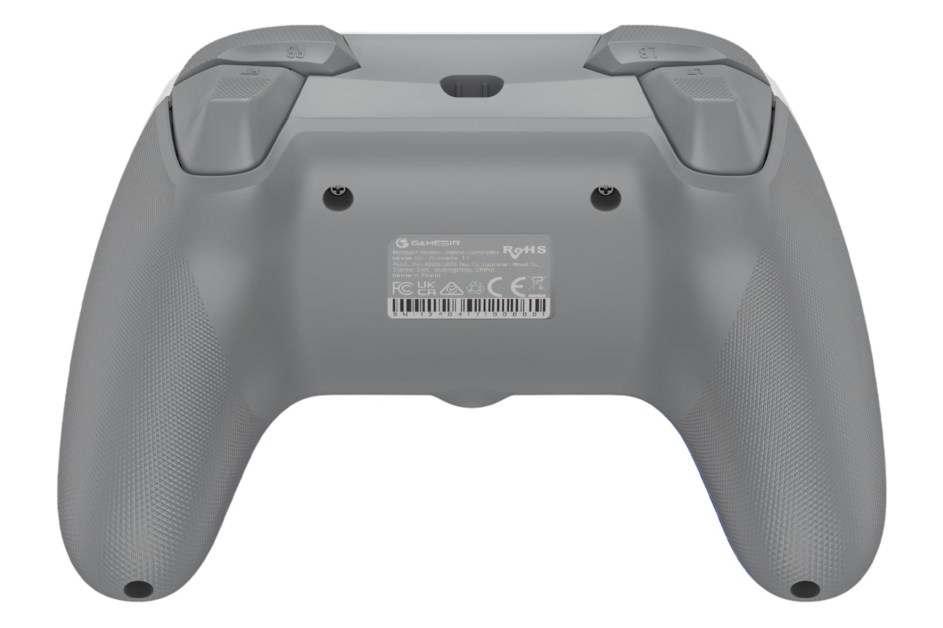 پشت دسته بازی گیمسر GameSir T7 سفید