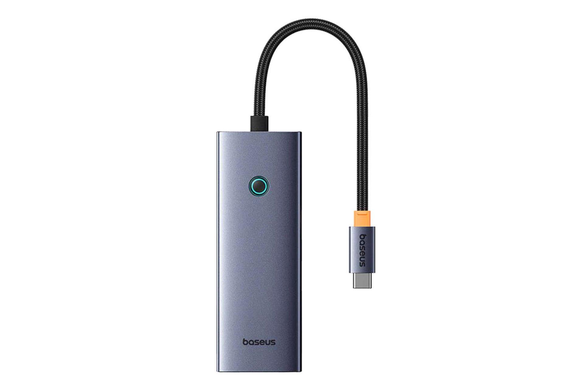 مرجع متخصصين ايران نماي بالاي هاب USB-C باسئوس 5 پورت مدل BS-OH149