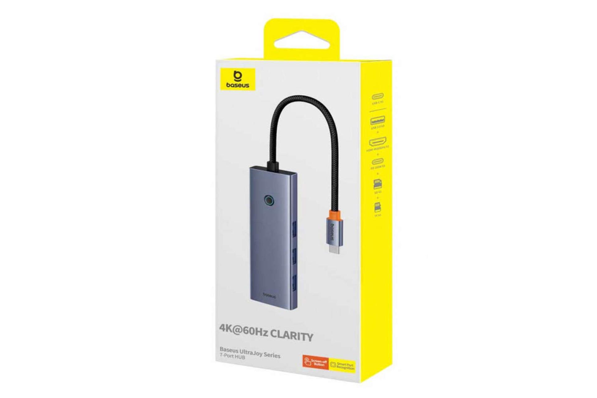 مرجع متخصصين ايران جعبه هاب USB-C باسئوس 7 پورت مدل BS-OH159