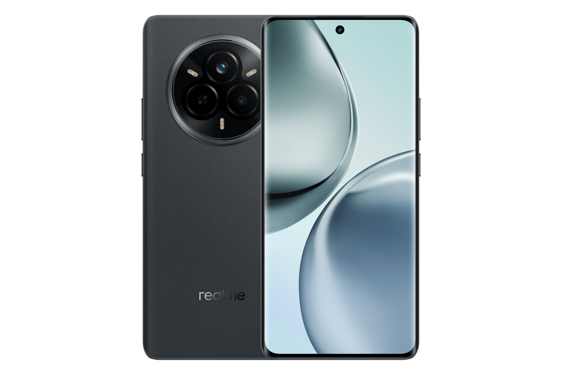 پنل جلو و پشت گوشی موبایل ریلمی 14 پرو خاکستری تیره / Realme 14 Pro