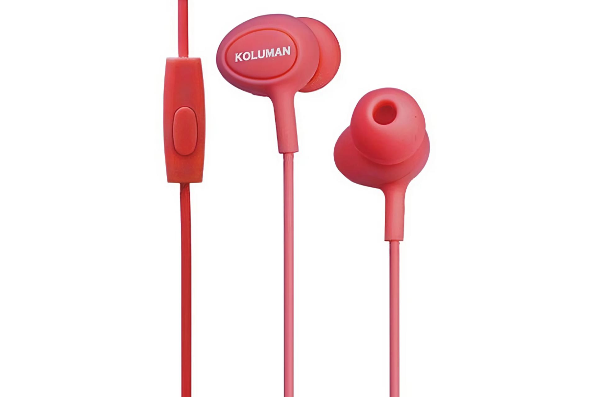 هدفون کلومن KE-10 رنگ قرمز