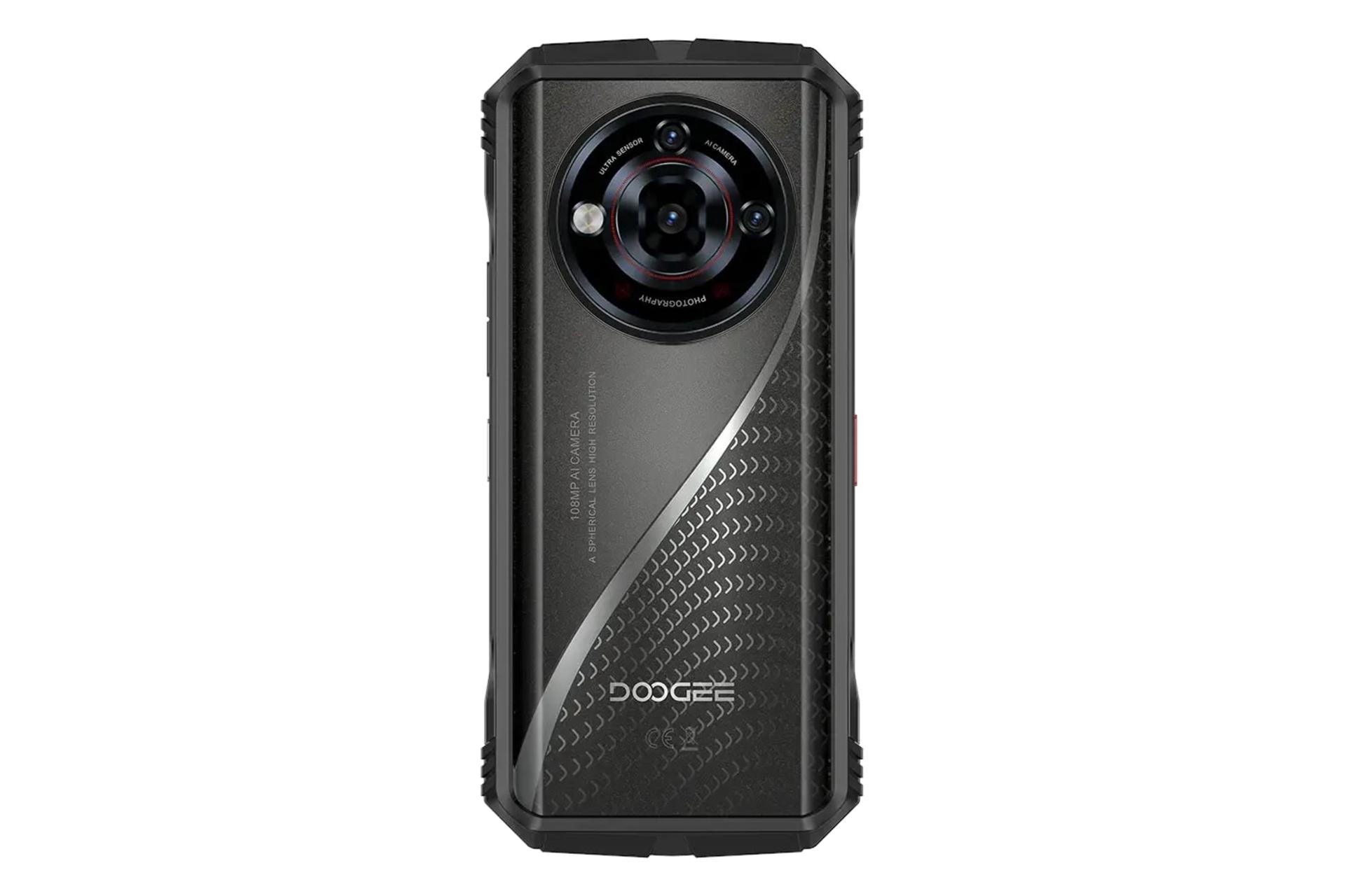 چینش دوربین گوشی موبایل S118 پرو دوجی مشکی و نقره ای / Doogee S118 Pro