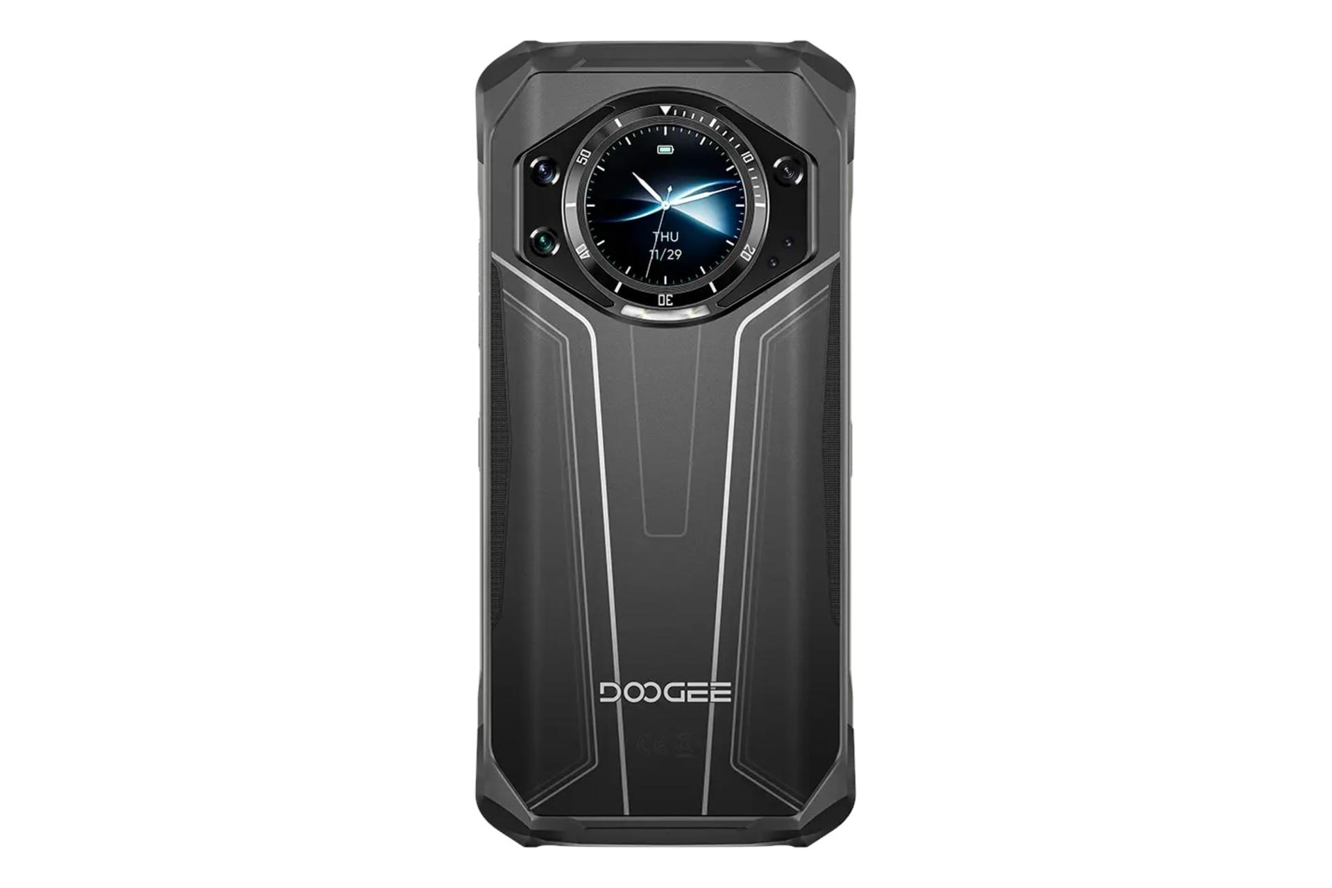 چینش دوربین گوشی موبایل S119 دوجی مشکی و نقره ای / Doogee S119