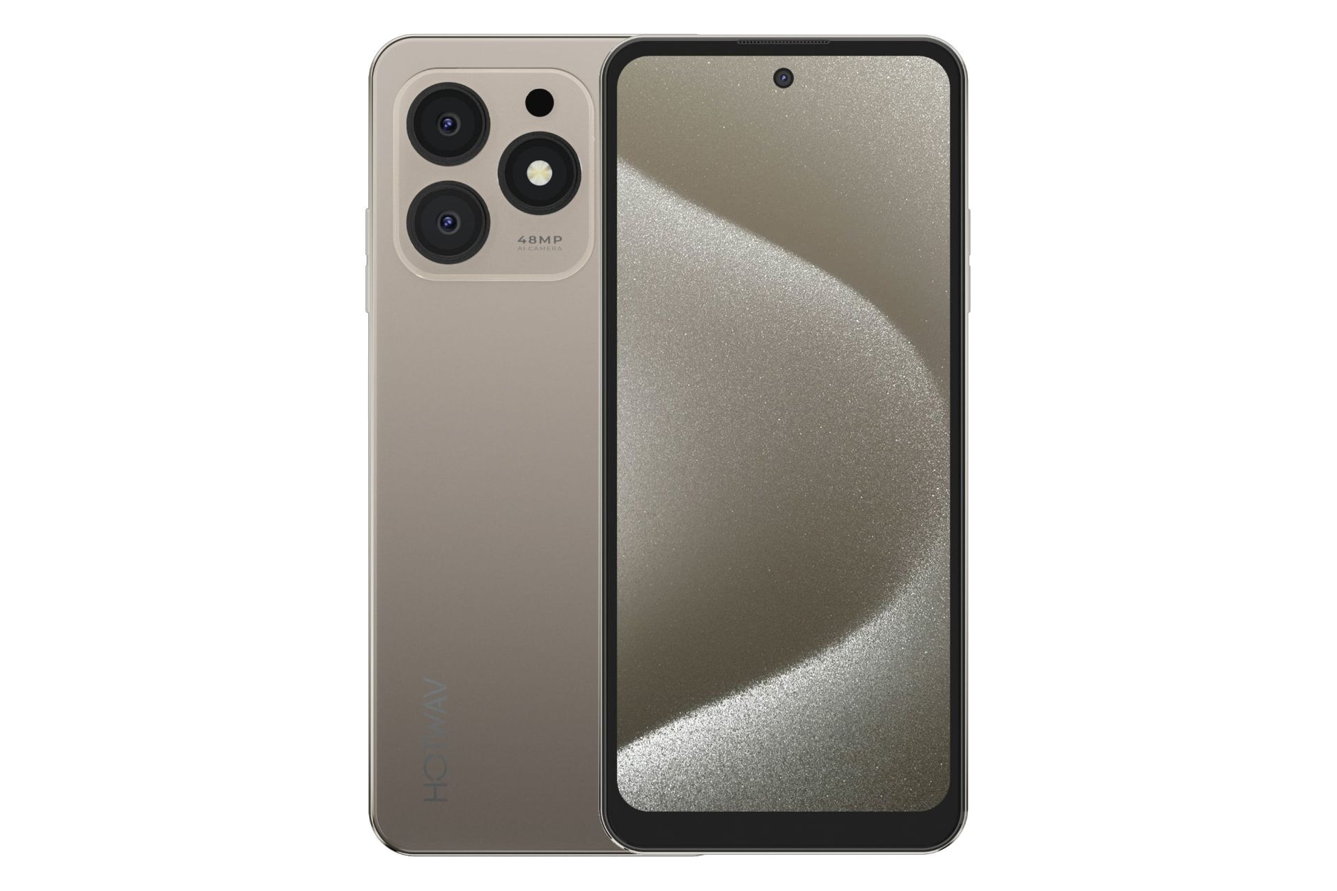 پنل جلو و پشت گوشی موبایل نوت 13 مکس هات ویو طلایی / HOTWAV Note 13 Max