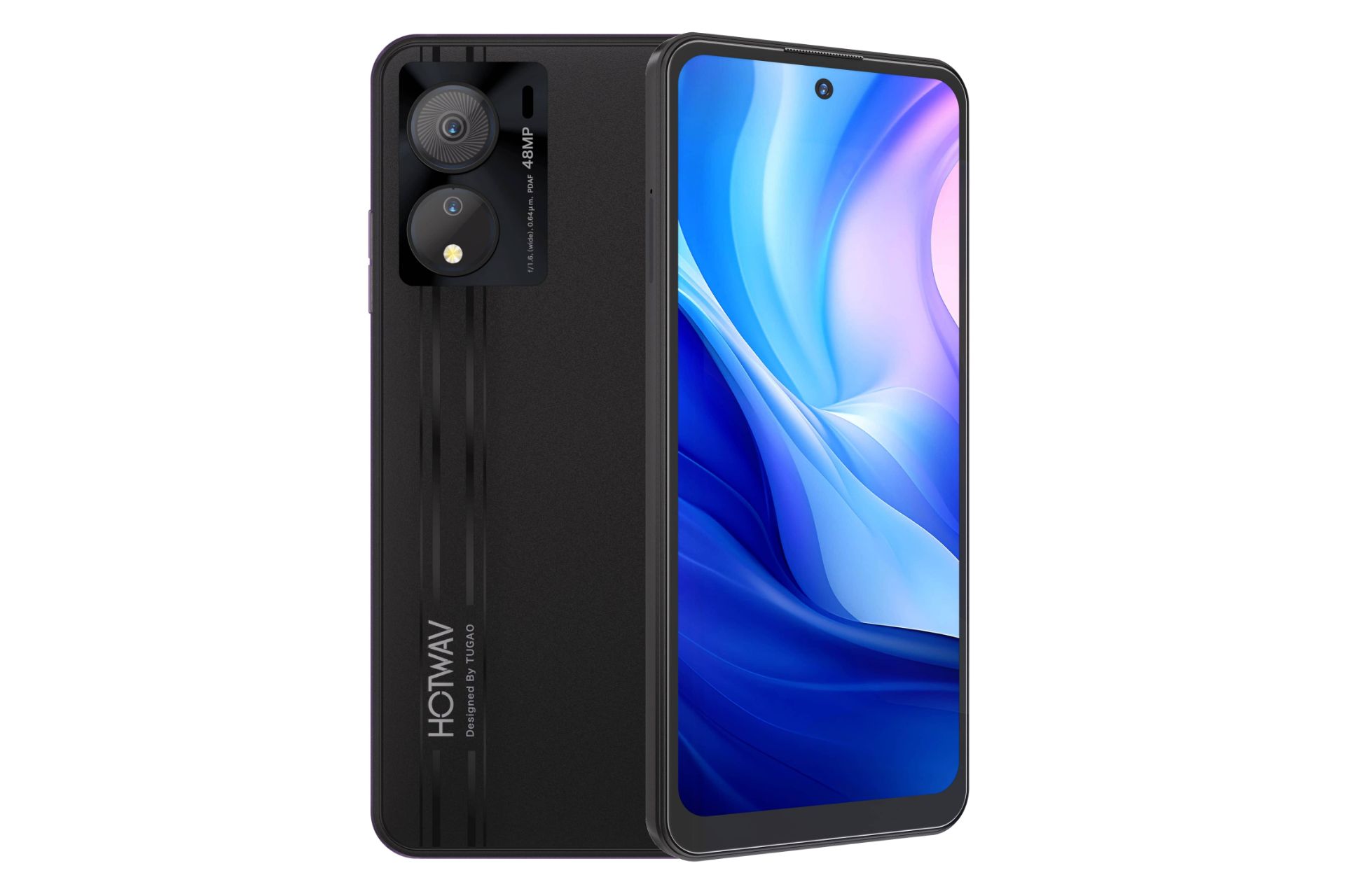 پنل جلو و پشت گوشی موبایل نوت 12 EF هات ویو مشکی / HOTWAV Note 12 EF