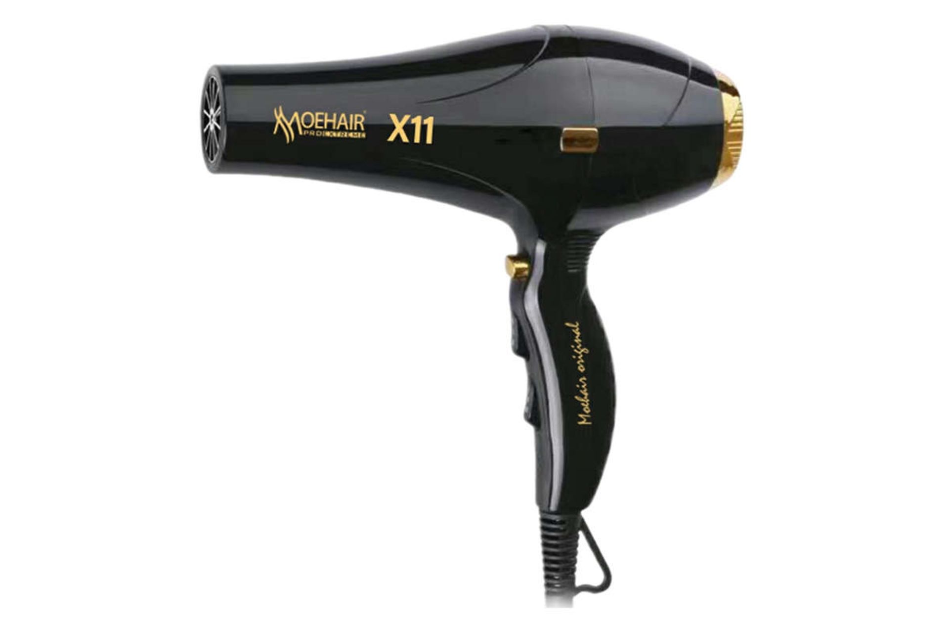 نمای سمت راست سشوار موهیر MO-7109 رنگ مشکی