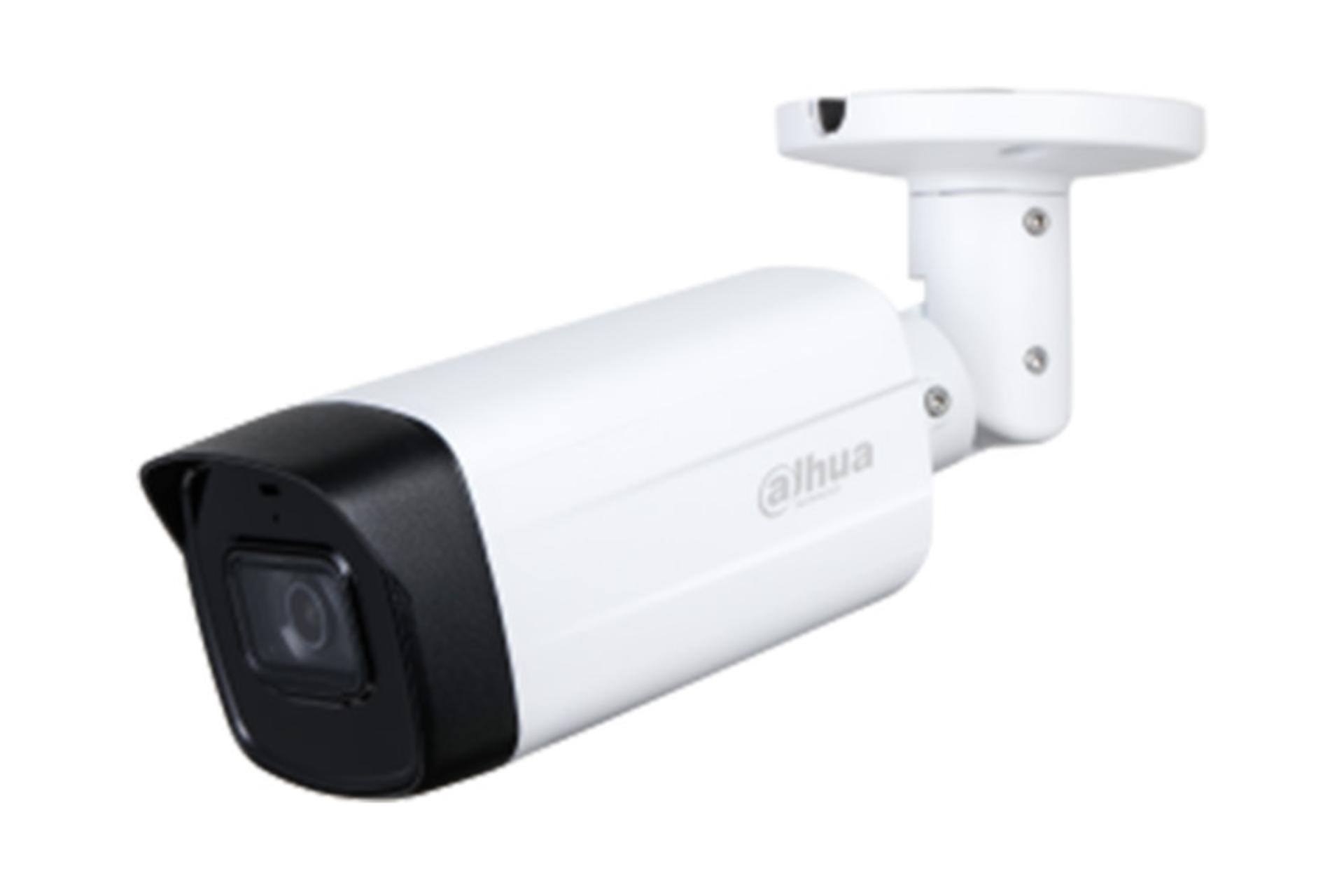 دوربین مداربسته داهوا Dahua DH-HAC-HFW1200THP-I8 نمای جلو و جانبی اتصال سقفی