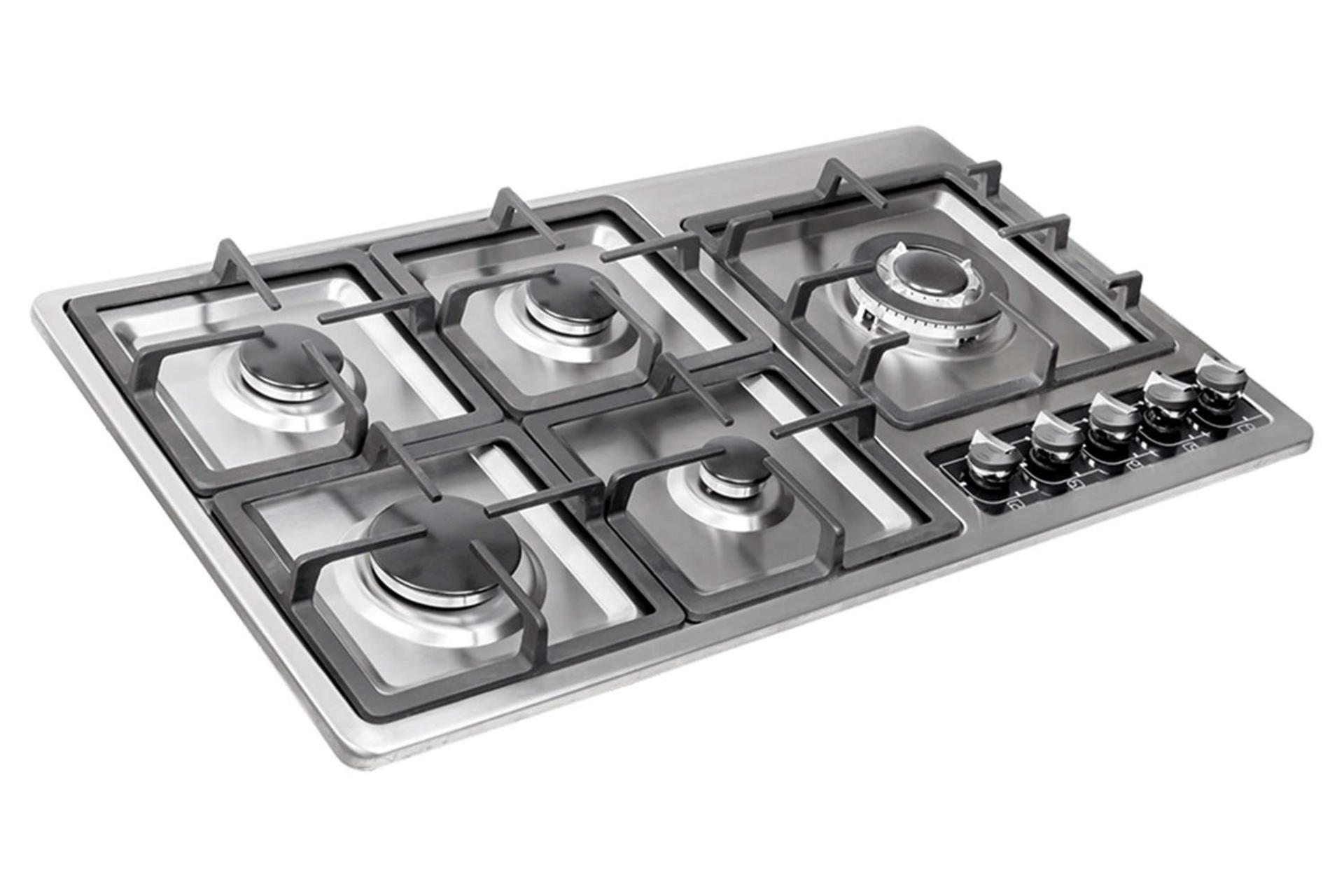 نمای سمت چپ اجاق گاز صفحه ای درسا دینا DG2302-5R