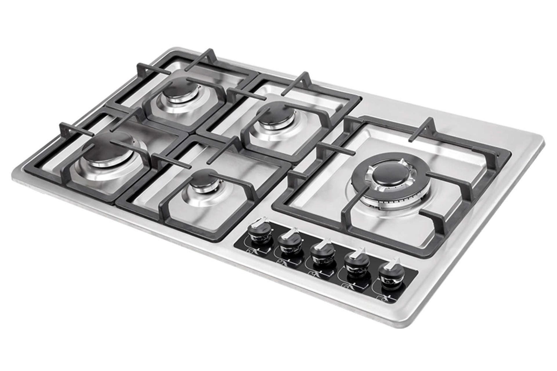 نمای سمت راست اجاق گاز صفحه ای درسا دینا DG2302-5R