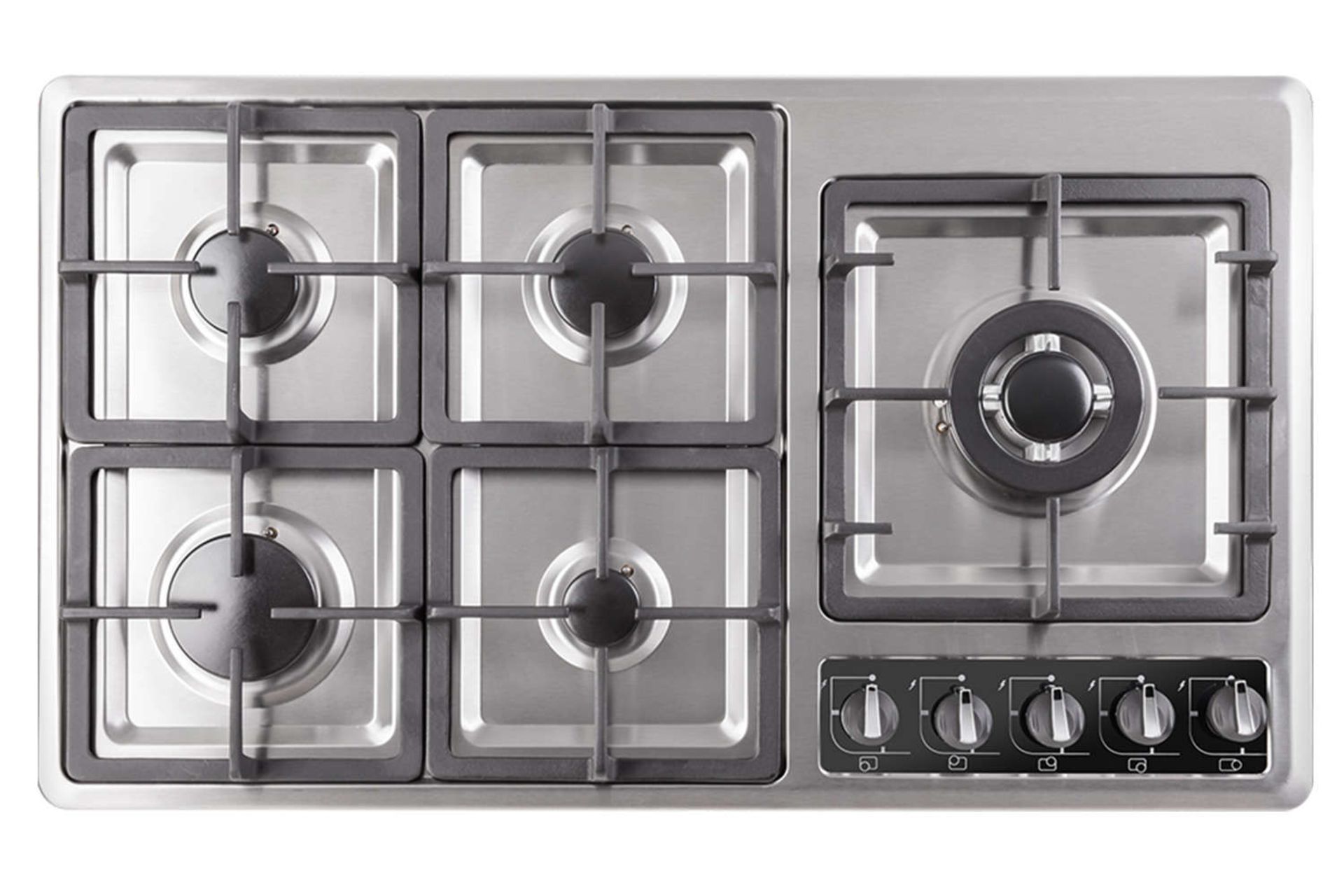 نمای بالای اجاق گاز صفحه ای درسا دینا DG2302-5R