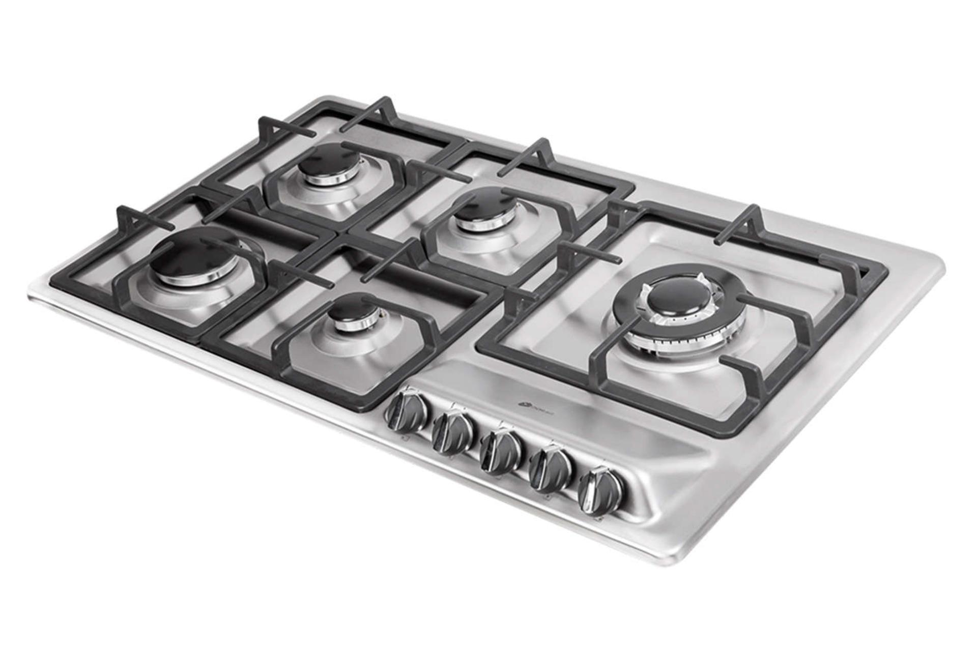 نمای سمت راست اجاق گاز صفحه ای درسا رایان DG2208-5R