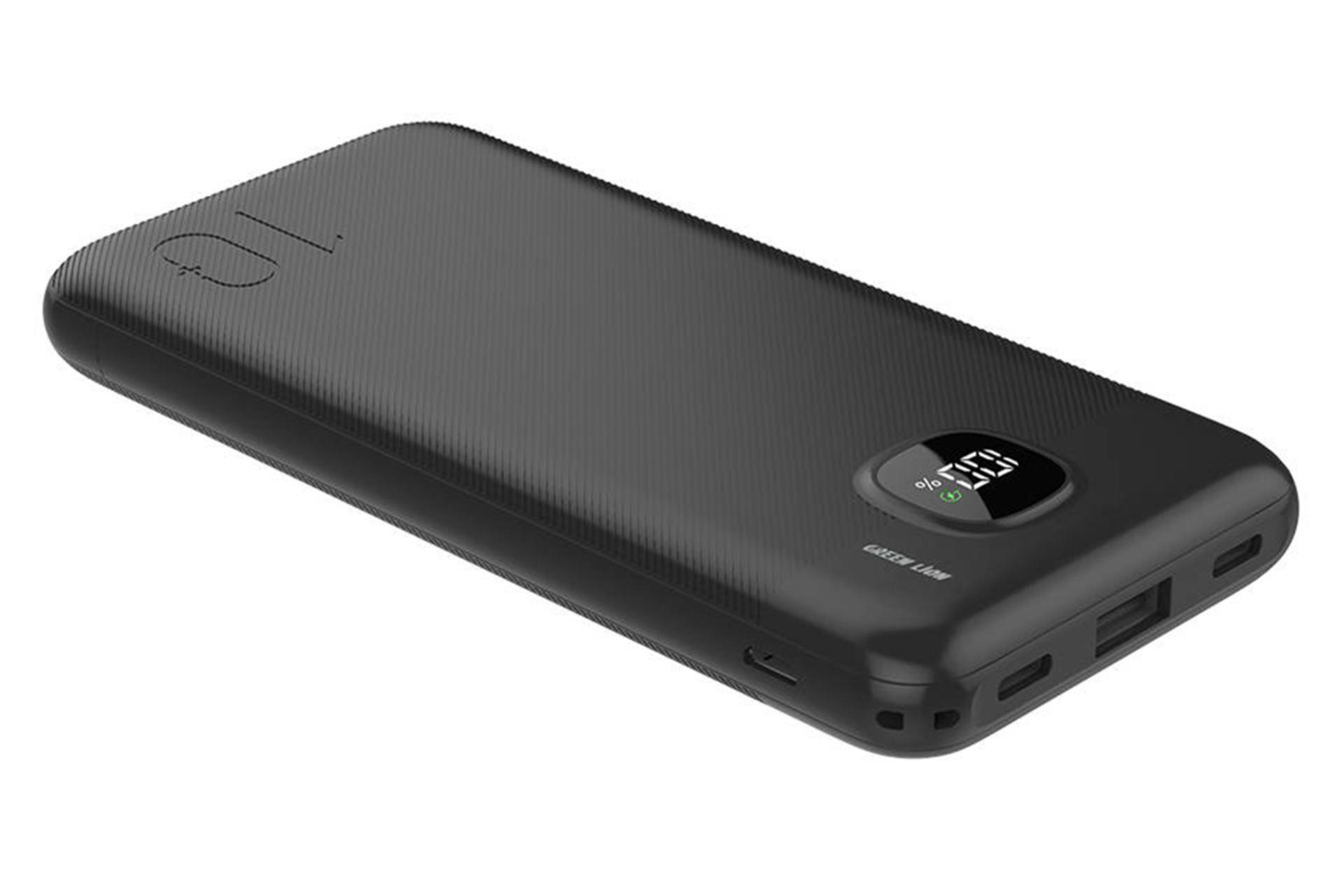 درگاه های پاور بانک گرین لیون Green Lion Ultra Compact 10000mAh