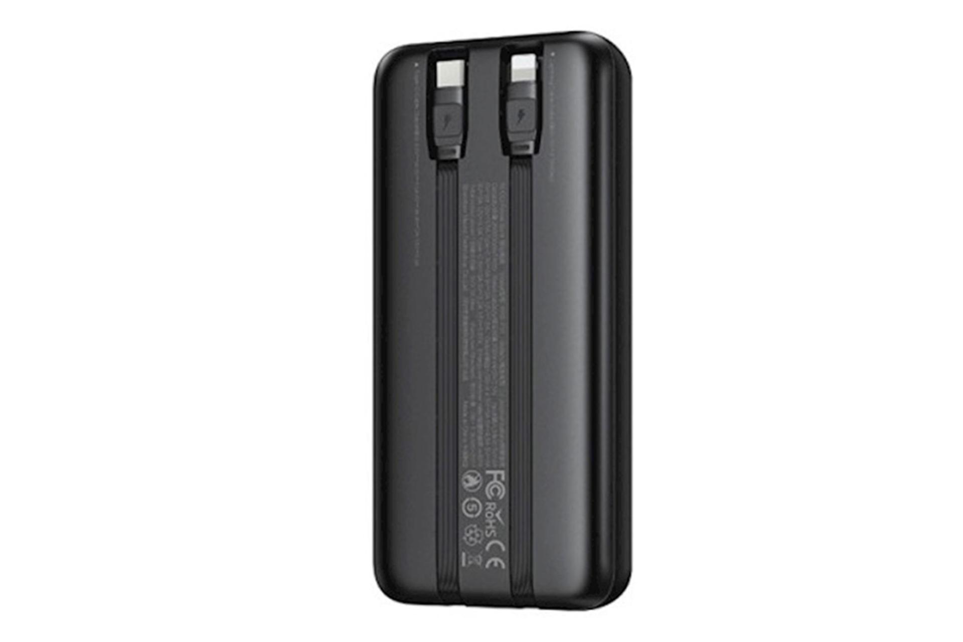 نمای پشتی پاور بانک رسی Recci RPB-P37 20000mAh