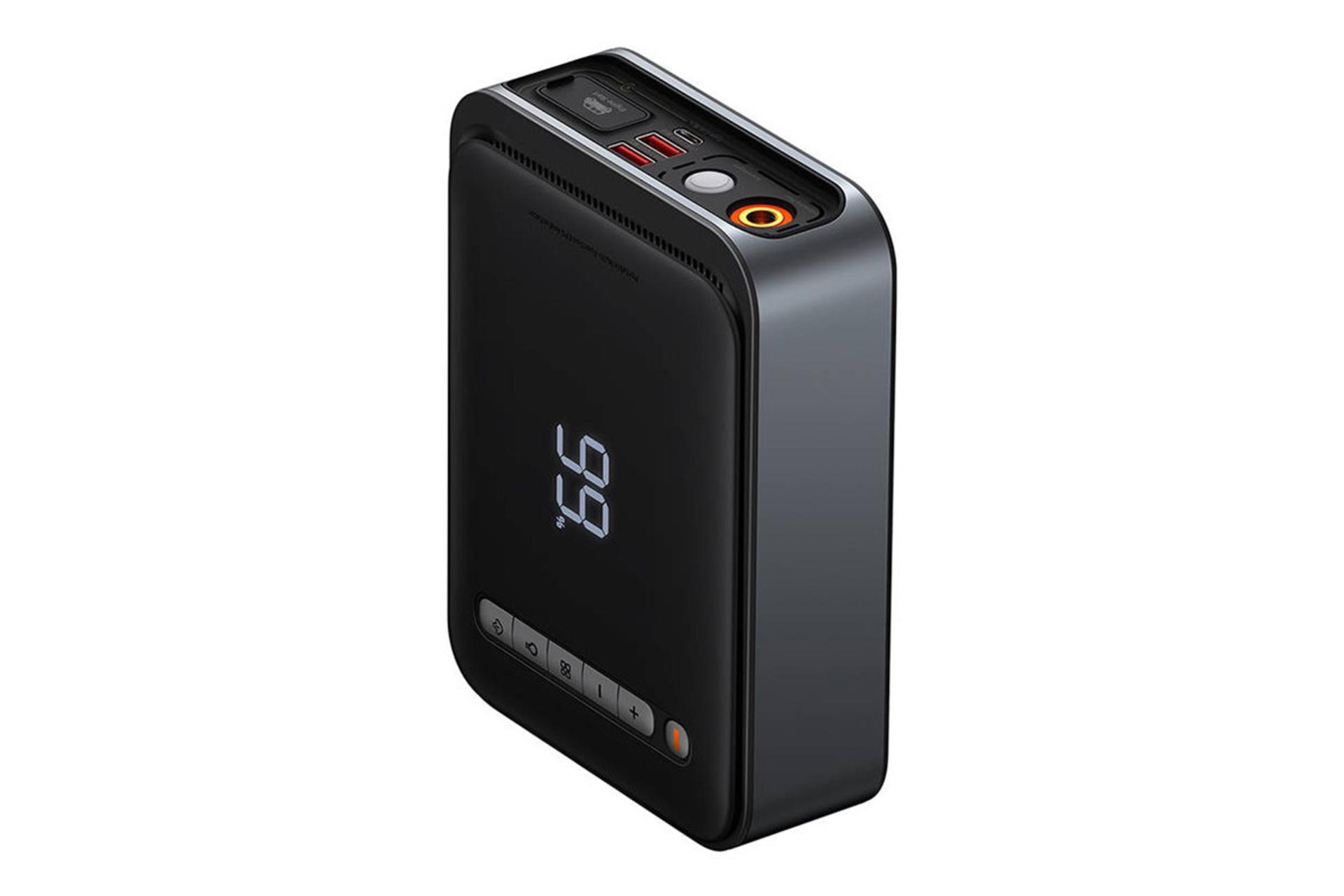 درگاه های پاور بانک باسئوس Baseus Super Energy 2-in-1 Jump Starter 8000mAh