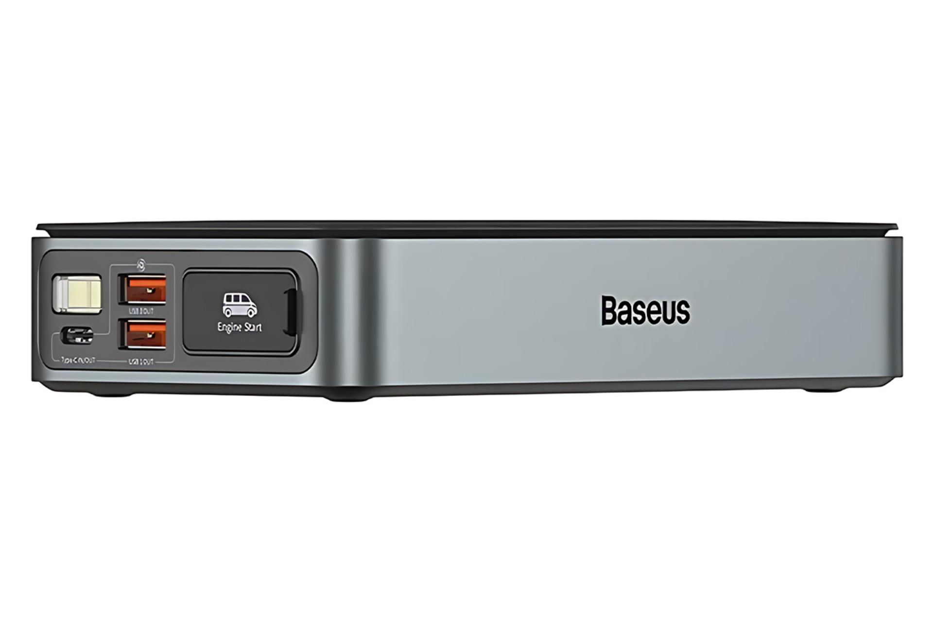ضخامت پاور بانک باسئوس Baseus Super Energy Pro+ Jump Starter 1600A 16000mAh