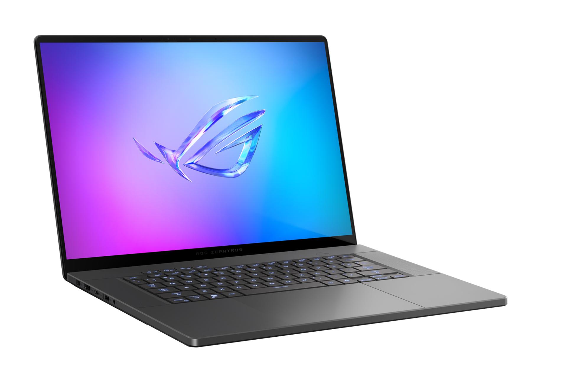لپ تاپ ایسوس ASUS ROG Zephyrus G16 GA605 2024 نمای جلو و چپ
