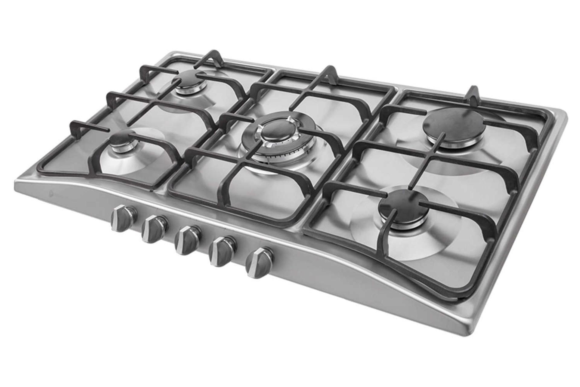 نمای سمت راست اجاق گاز صفحه ای درسا رایکا DG2207-5M