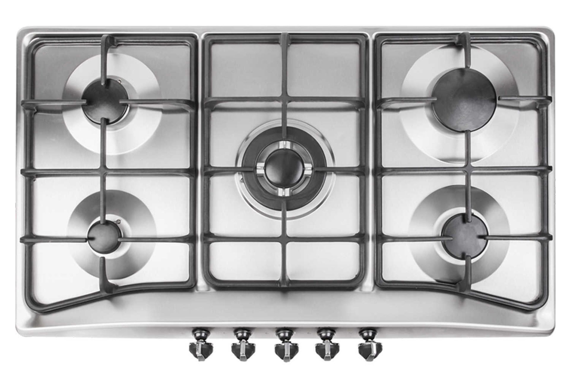 نمای بالای اجاق گاز صفحه ای درسا رایکا DG2207-5M