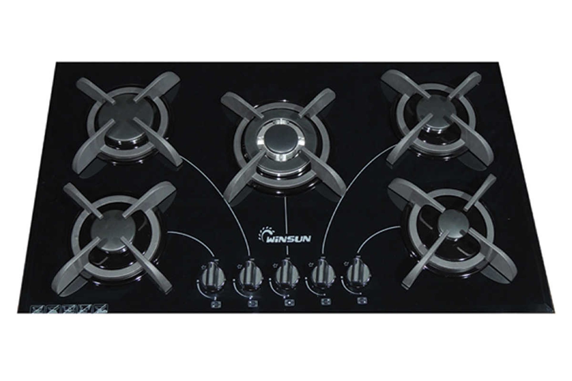 نمای بالای اجاق گاز صفحه ای وین سان 233C