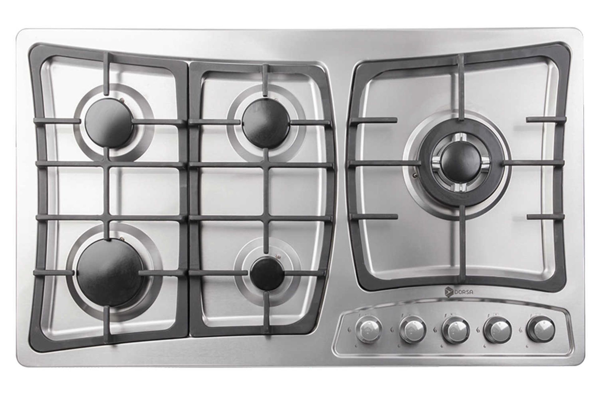 نمای بالای اجاق گاز صفحه ای درسا لیان DG2206-5R