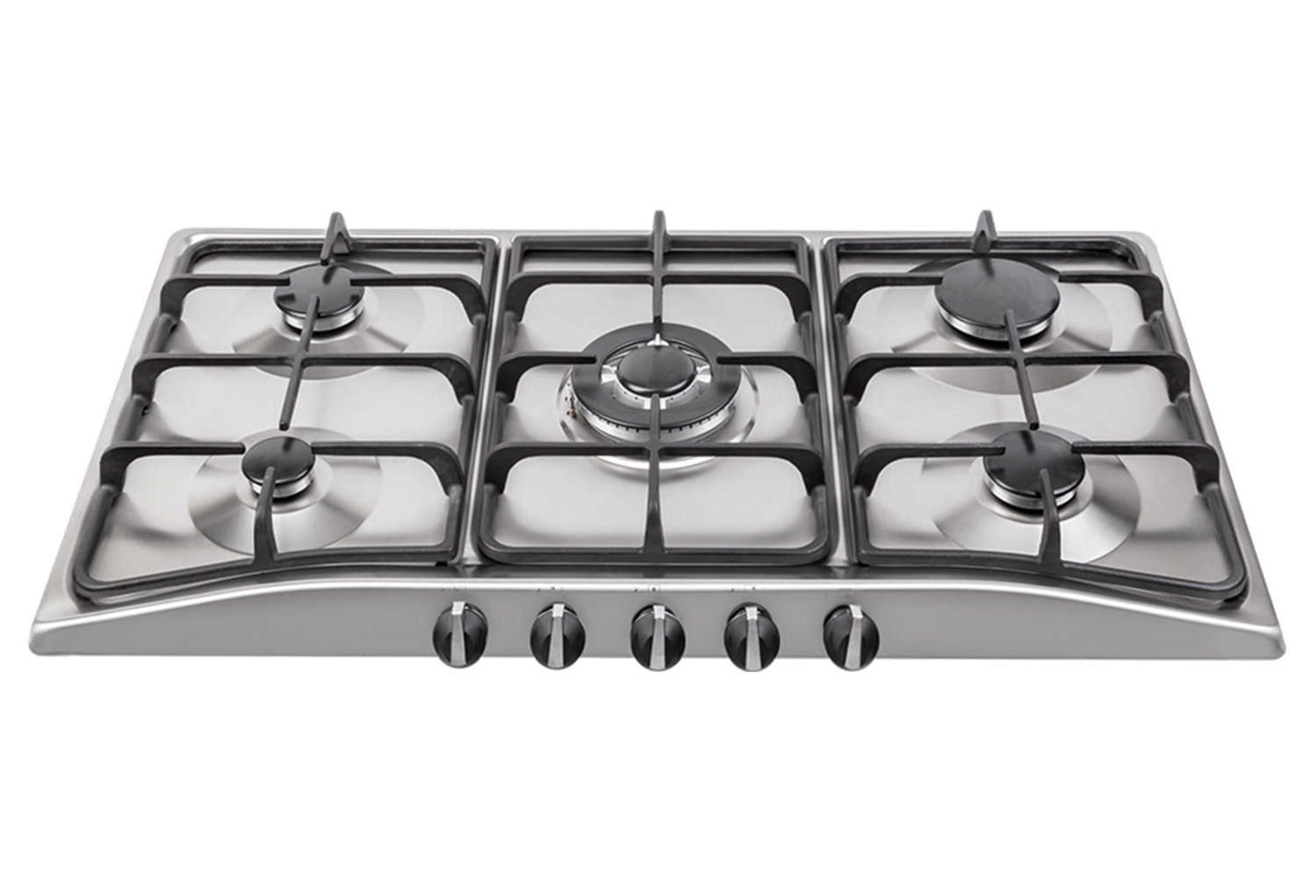 نمای جلوی اجاق گاز صفحه ای درسا رایکا DG2207-5M