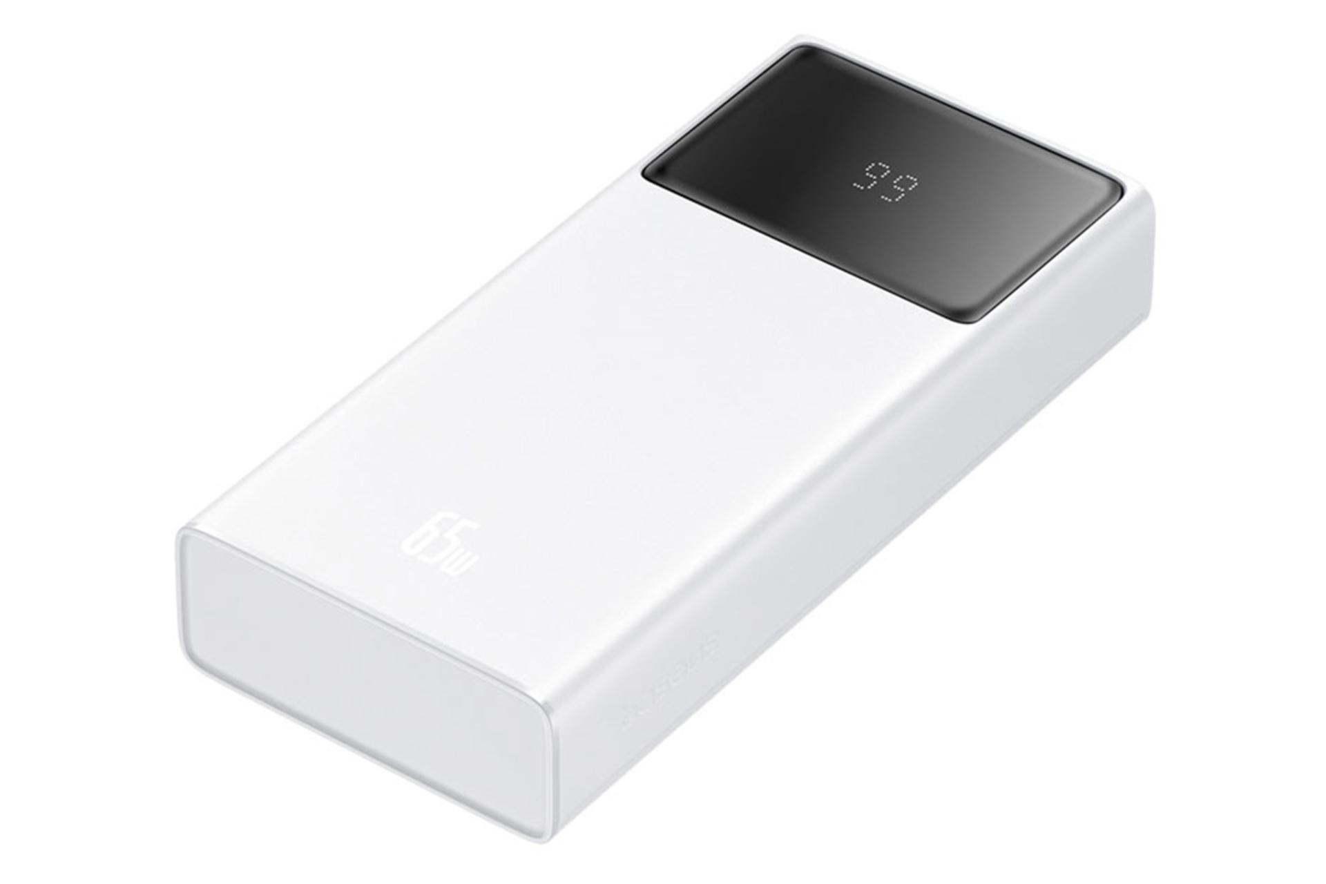 نمای کناری پاور بانک باسئوس Baseus Star-Lord Digital Display 20000mAh 65W