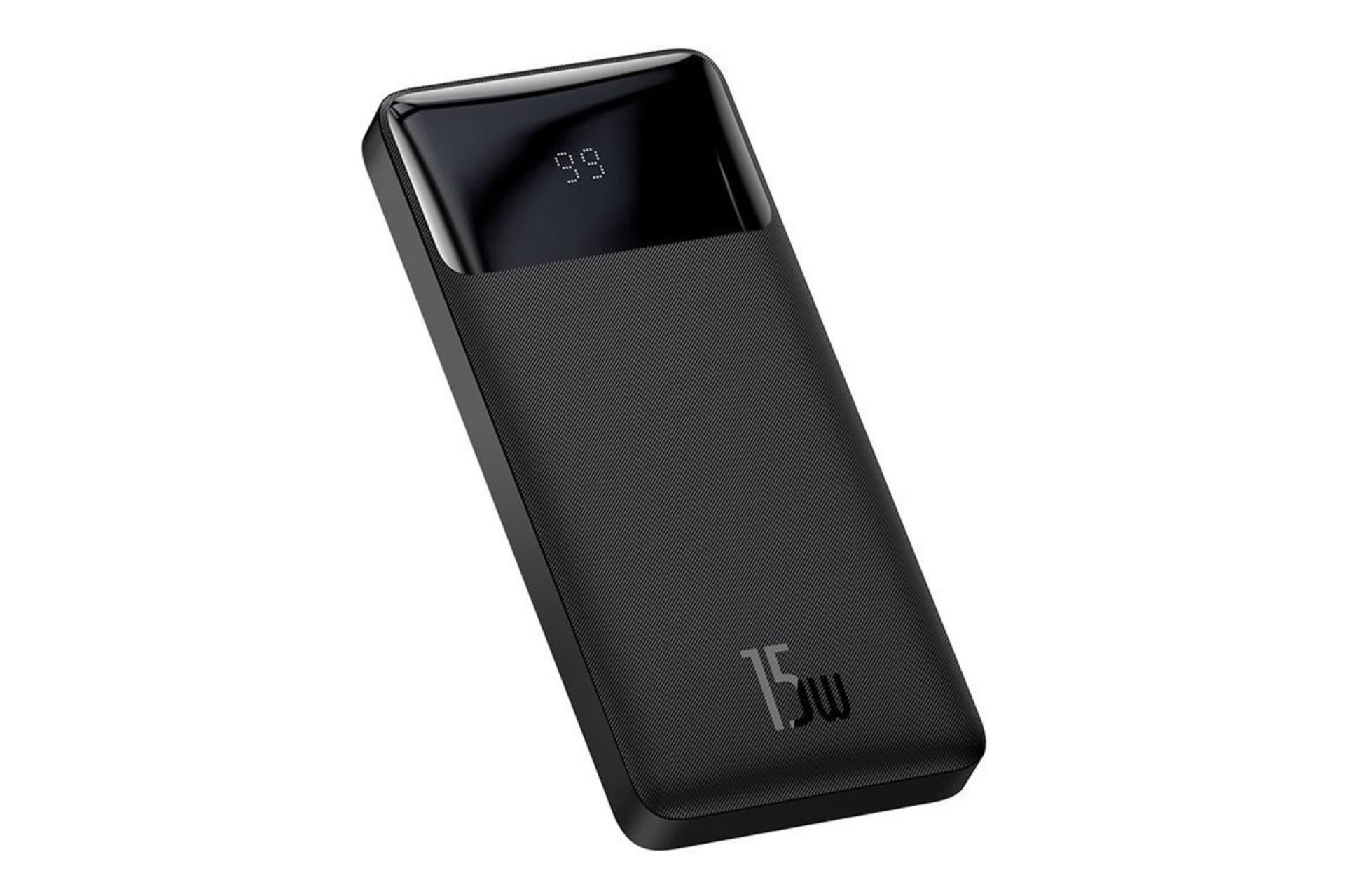 نمای کناری پاور بانک باسئوس Baseus Bipow Digital Display PPDML-I01 10000mAh