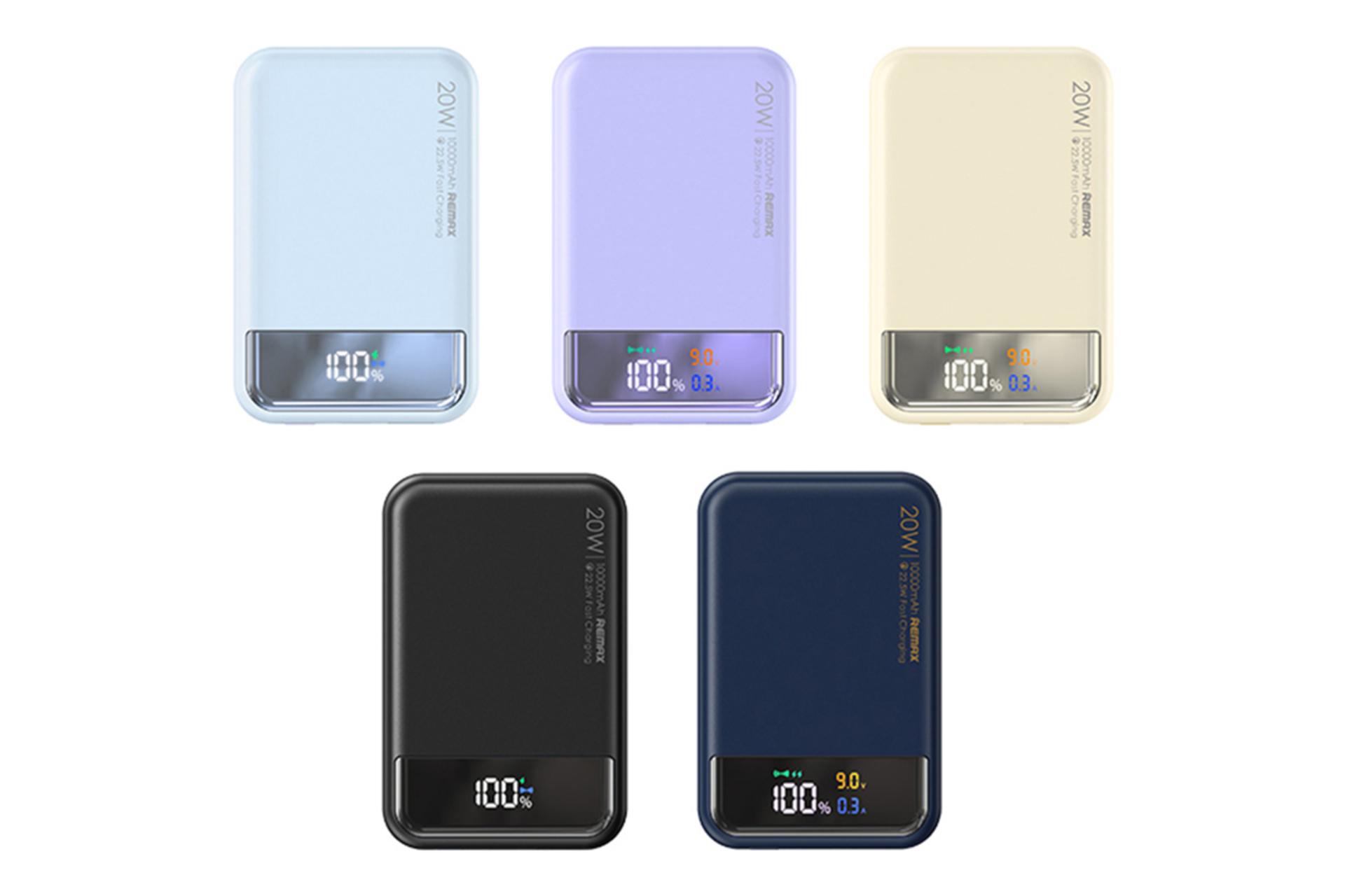 رنگ بندی پاور بانک ریمکس Remax RPP-525 10000mAh