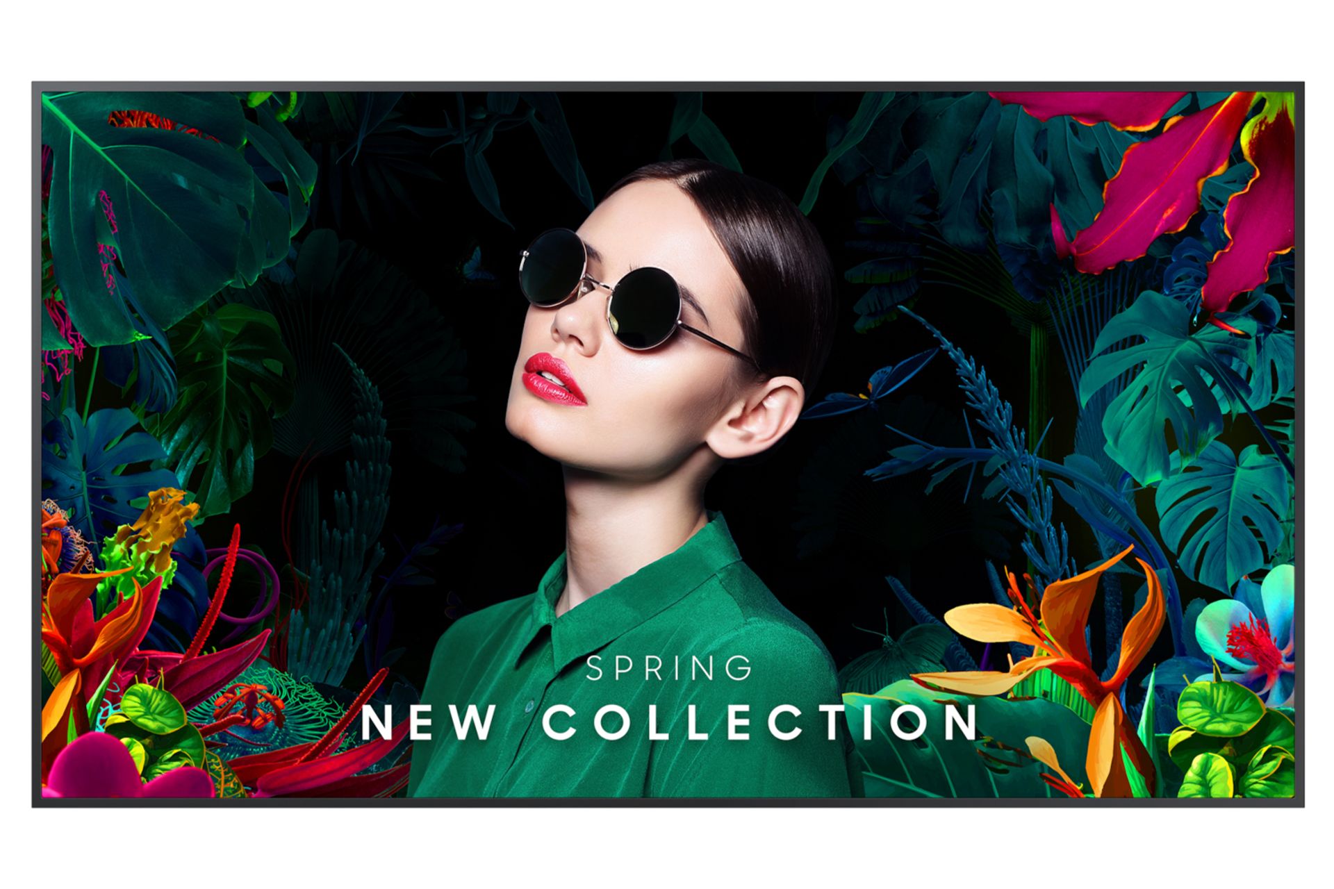 رزولوشن و کیفیت تصویر مانیتور سامسونگ 43 اینچ مدل Crystal Signage QM43C