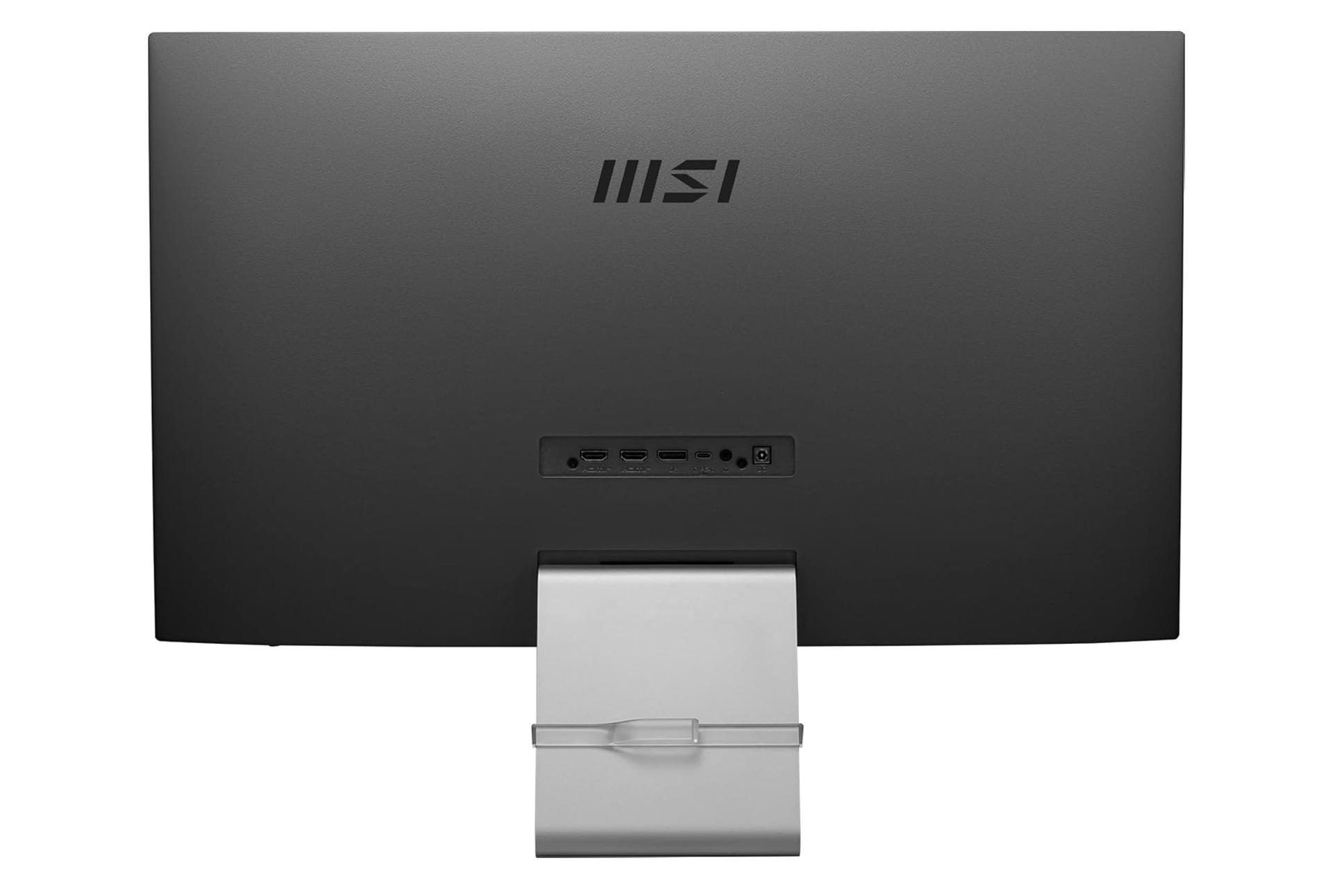 نمای پشت و بدنه مانیتور ام اس آی 27 اینچ مدل Modern MD271UL
