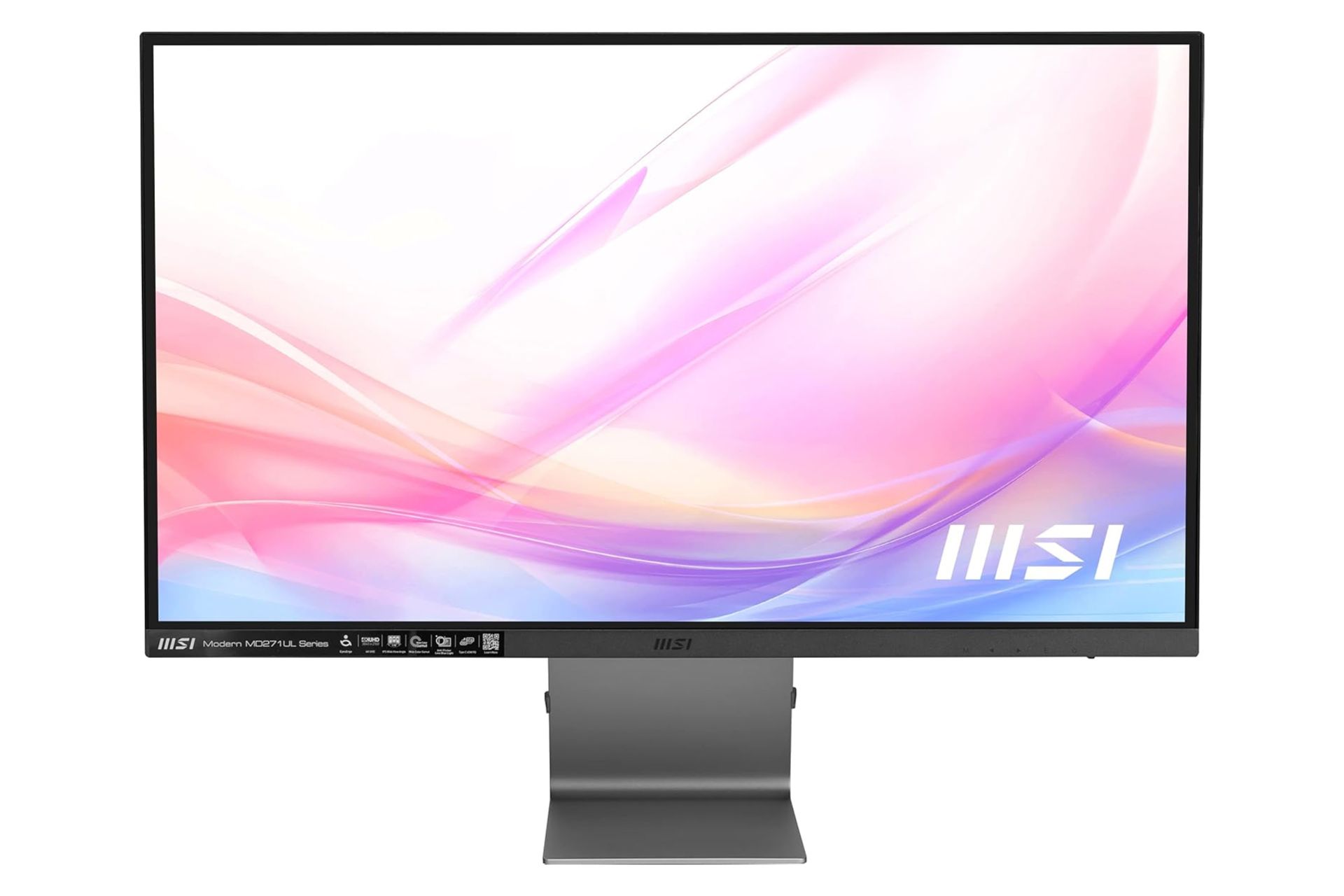 رزولوشن و کیفیت تصویر مانیتور ام اس آی 27 اینچ مدل Modern MD271UL