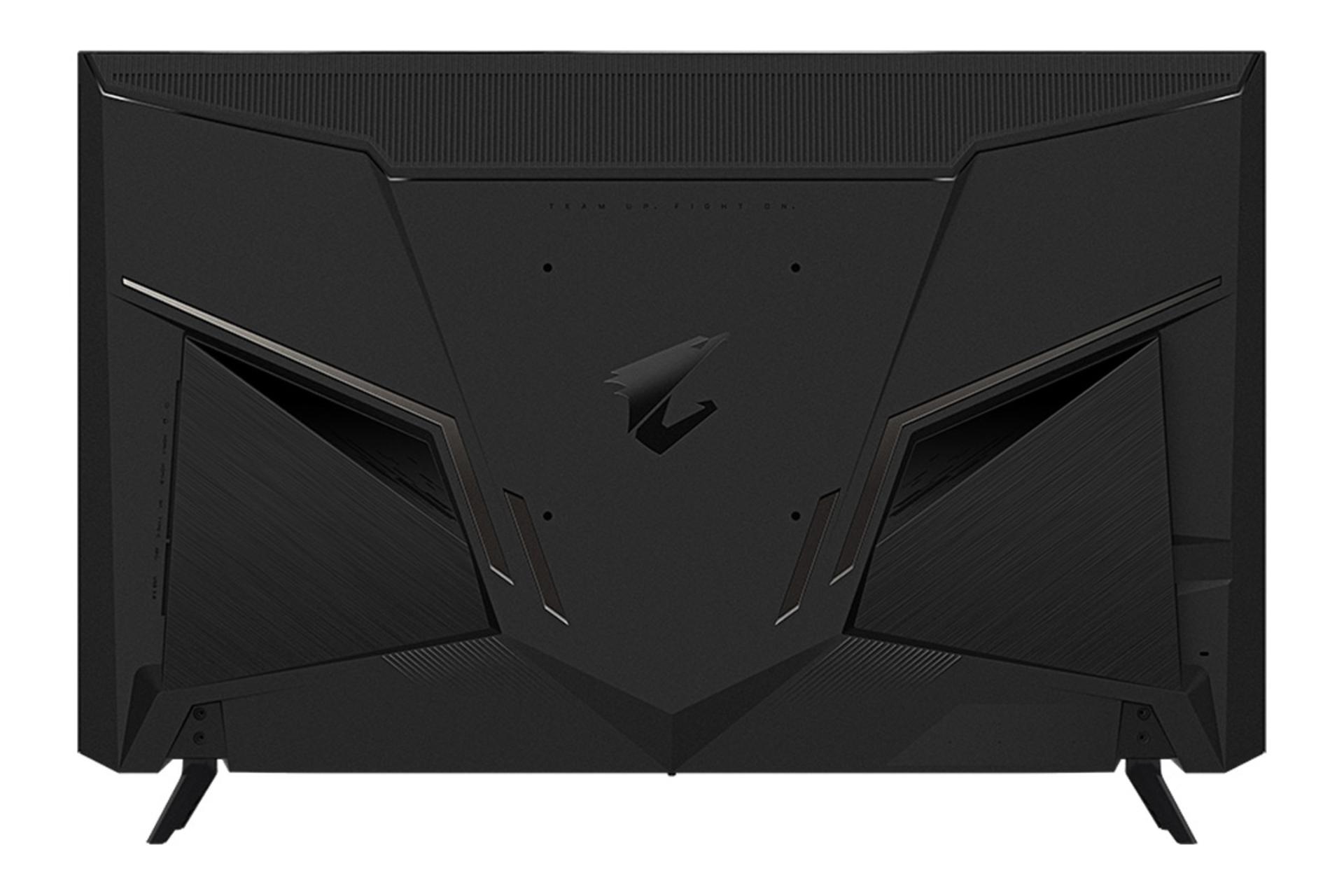 نمای پشت و بدنه مانیتور گیگابایت 43.4 اینچ مدل AORUS FV43U