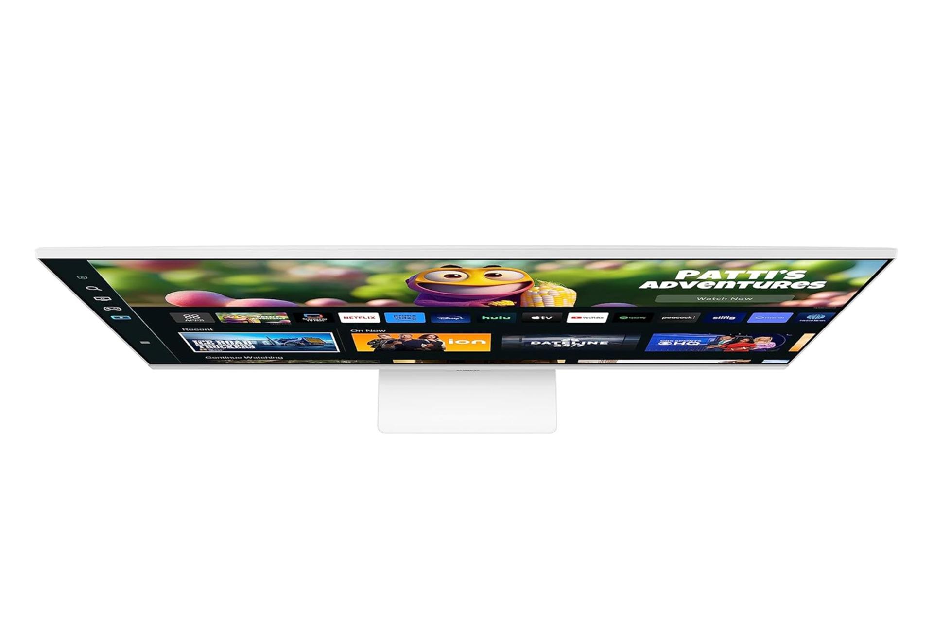 مانیتور سامسونگ 27 اینچ مدل M50C Smart Monitor M5 نمای بالا