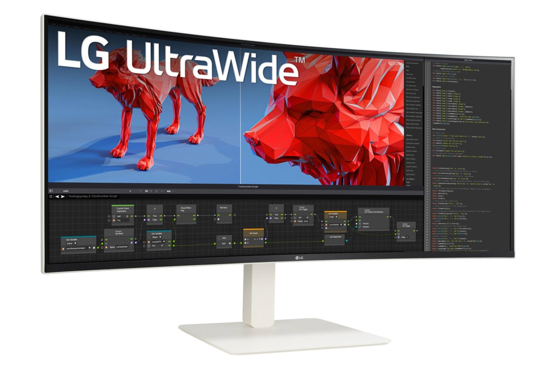 رزولوشن و کیفیت تصویر مانیتور ال جی 38 اینچ مدل 38WR85QC