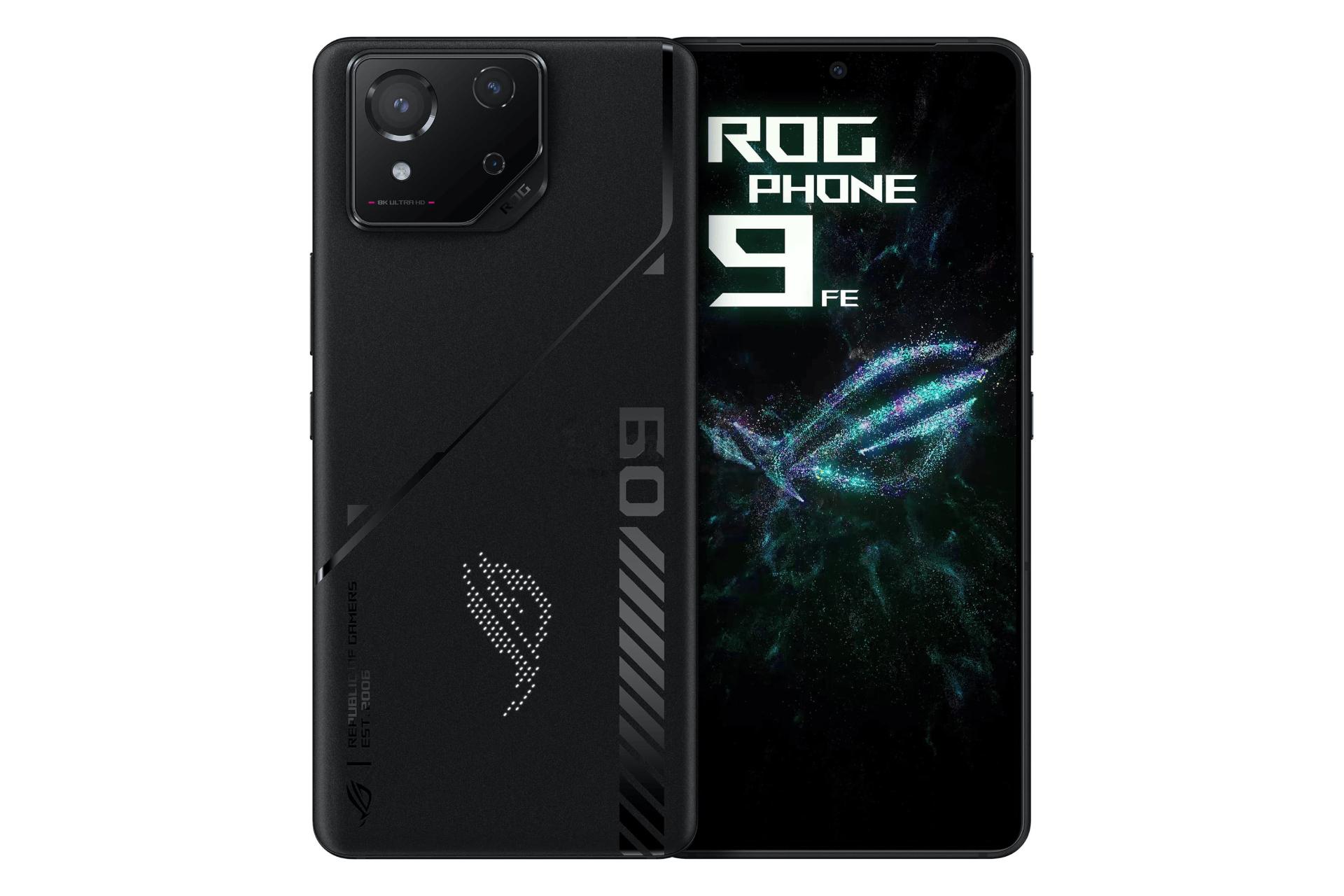پنل جلو و پشت گوشی موبایل ROG فون 9 FE ایسوس مشکی / ASUS ROG Phone 9 FE