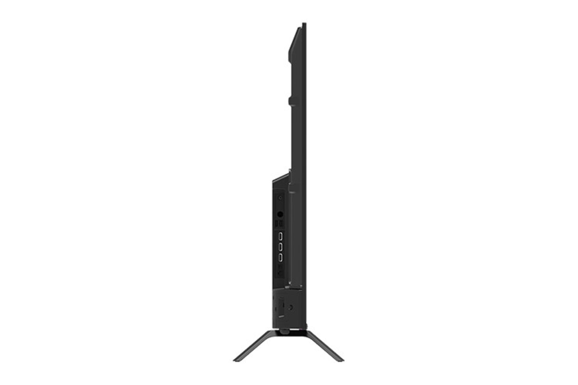 تلویزیون ایکس ویژن X.Vision XYU795B نمای جانبی چپ و درگاه ها