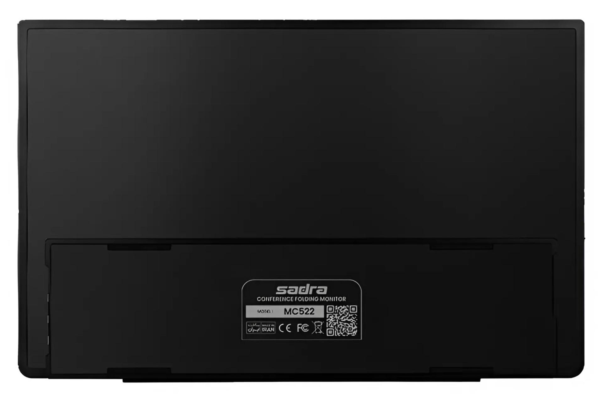 نمای پشت و بدنه مانیتور صدرا 19 اینچ مدل MC522