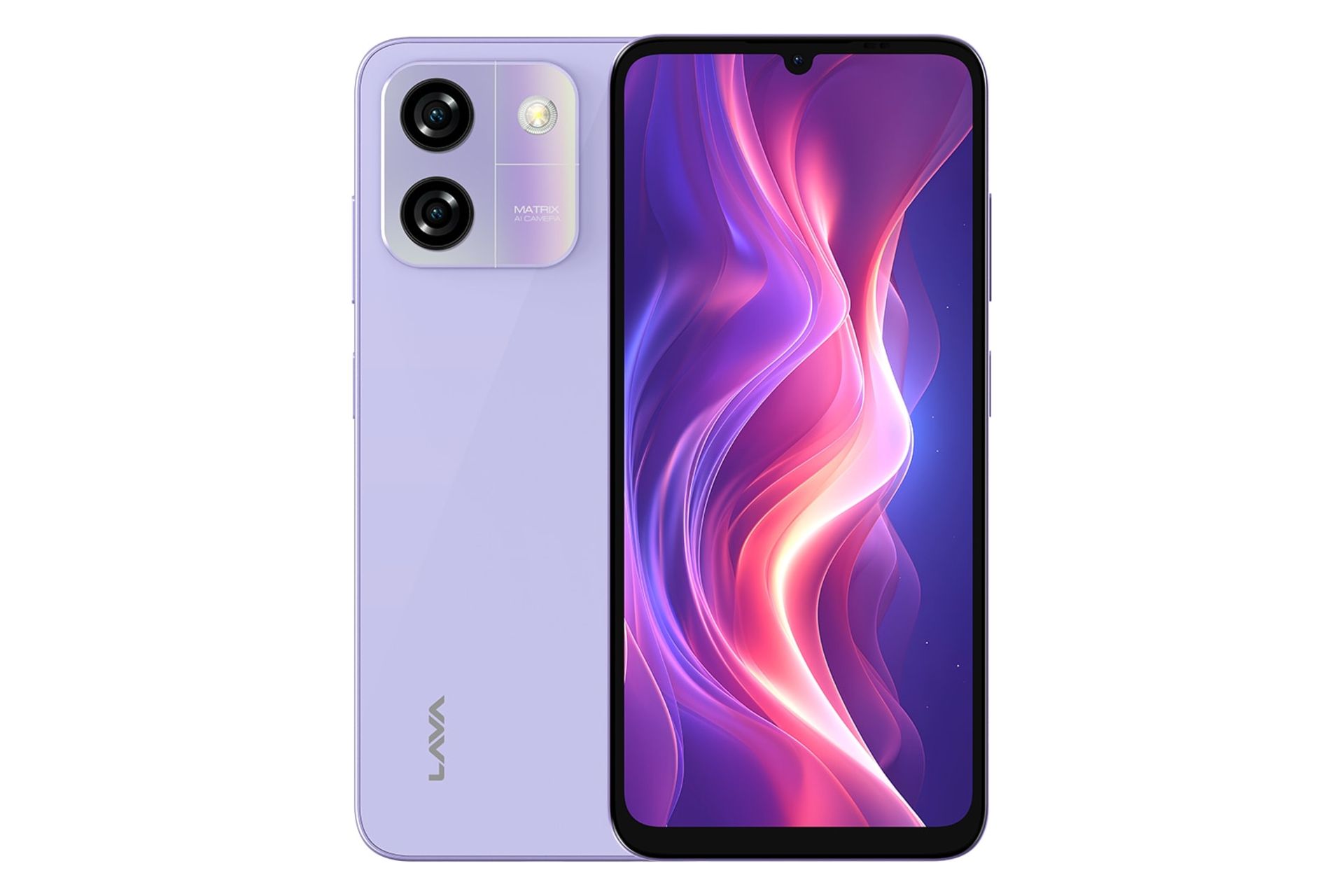 پنل جلو و پشت گوشی موبایل لاوا Lava Yuva Smart ارغوانی