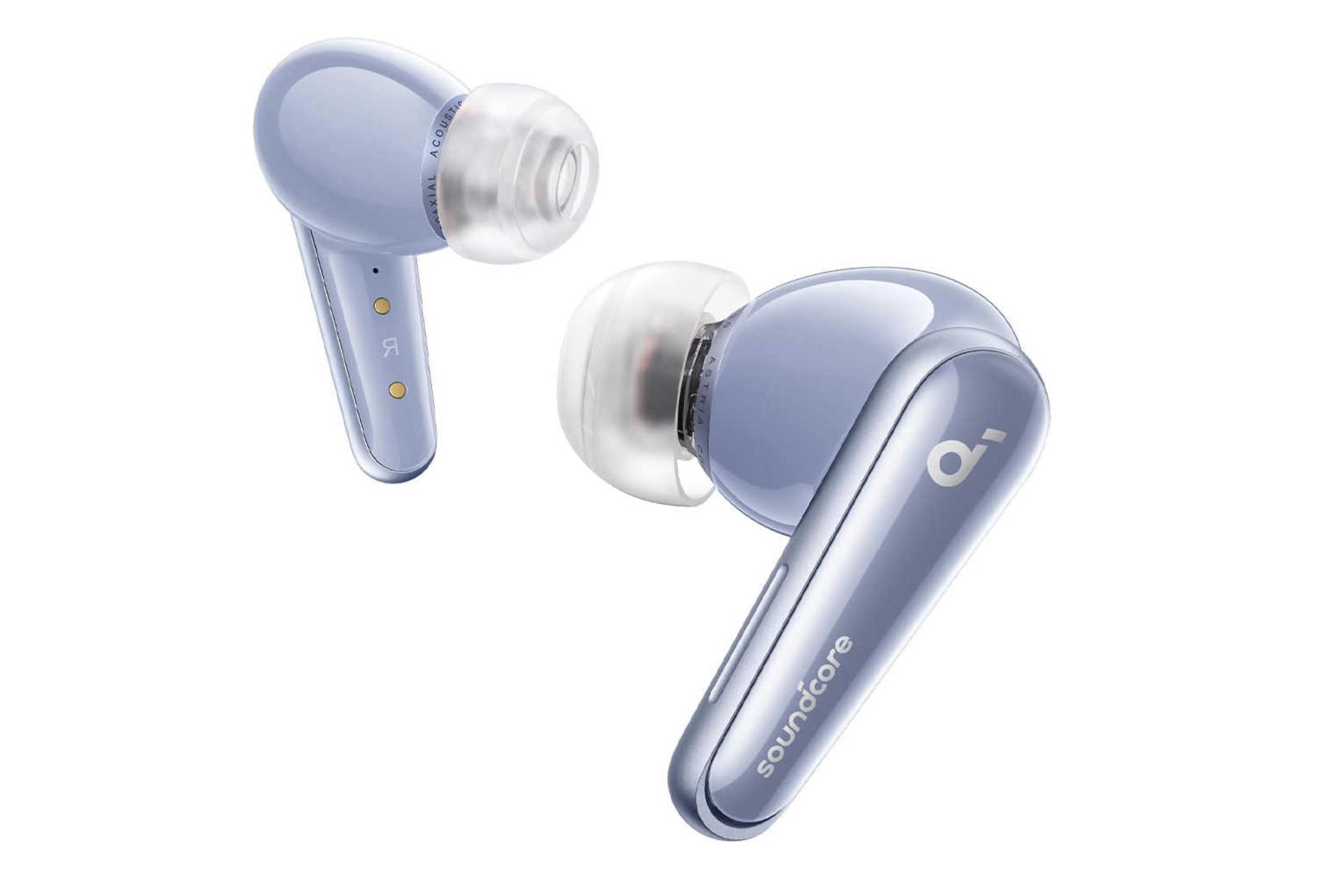 نمای سمت راست ایرباد بی سیم انکر SoundCore Liberty 4 رنگ آبی