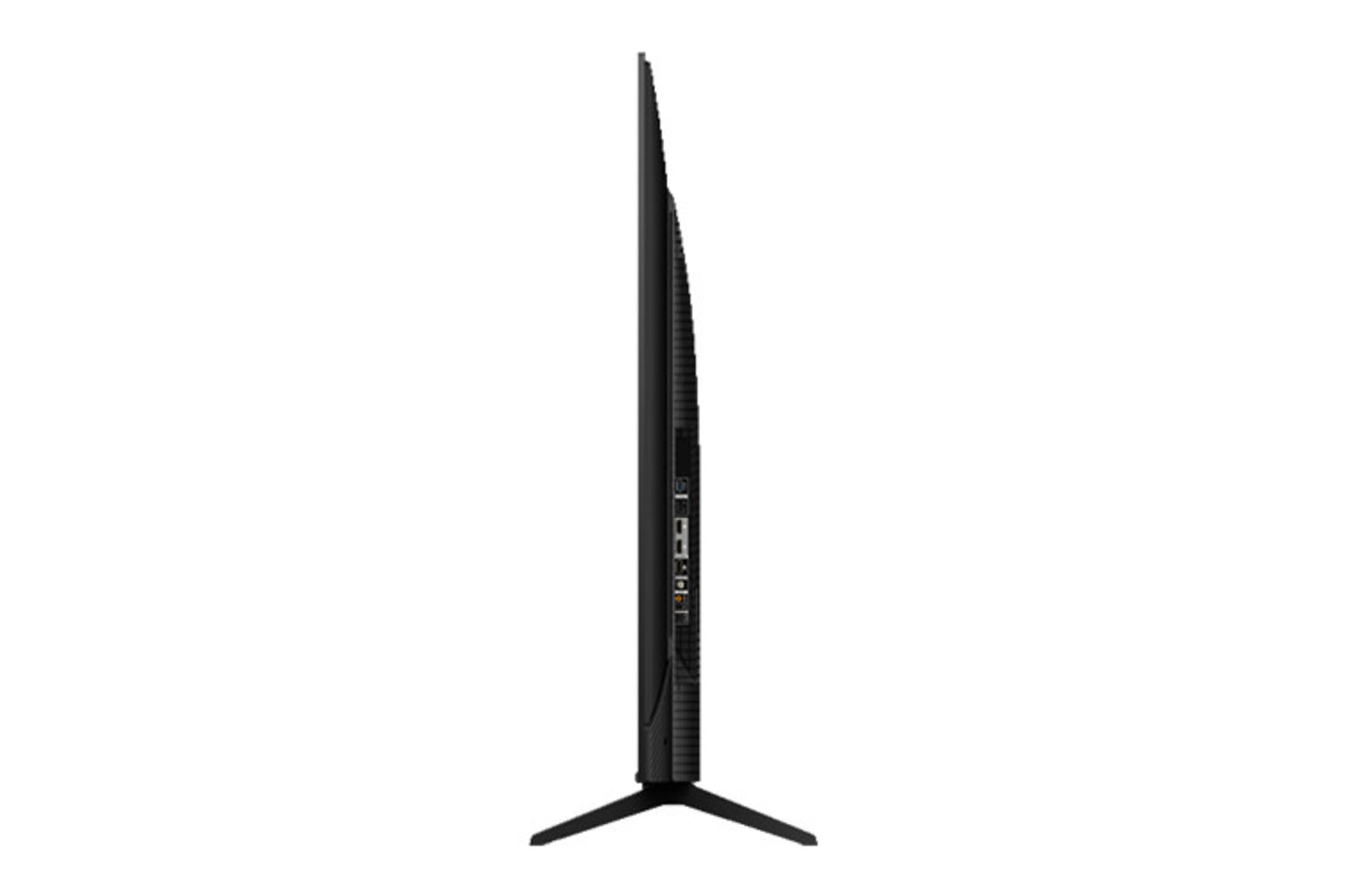 تلویزیون تی سی ال TCL P755 نمای جانبی راست و درگاه ها