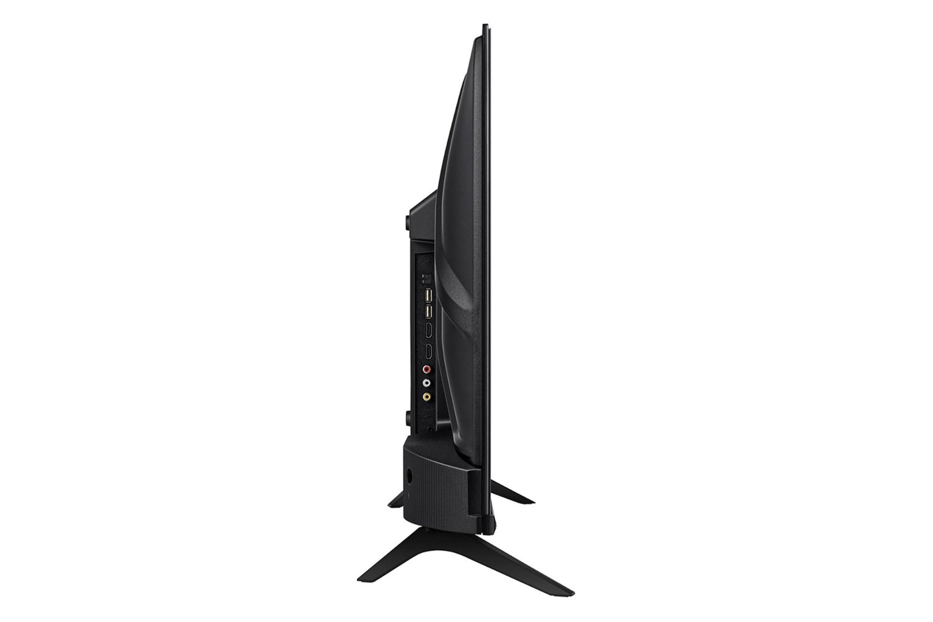 تلویزیون هایسنس Hisense A3K نمای جانبی چپ و درگاه ها