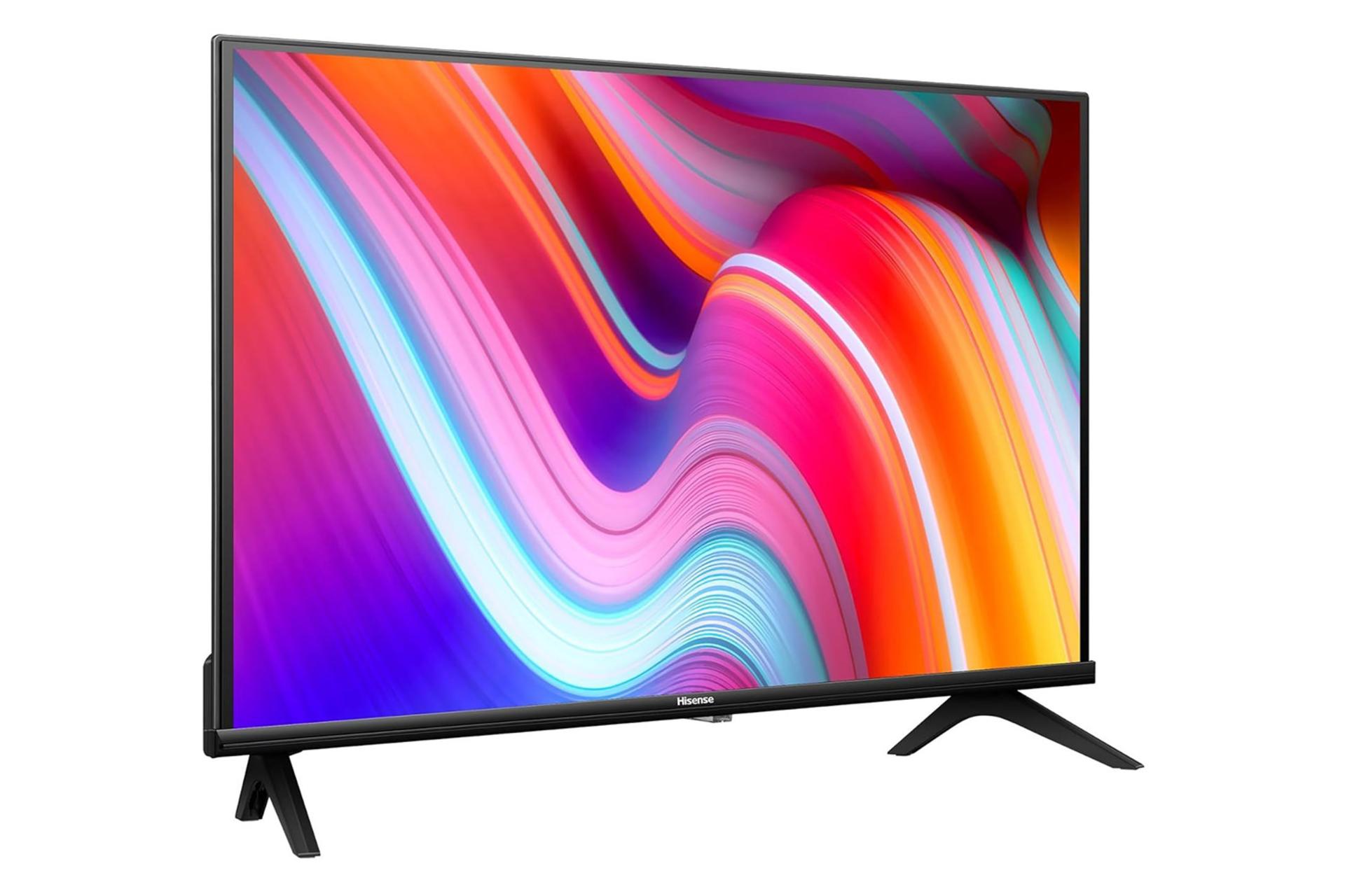 تلویزیون هایسنس Hisense A3K نمای جلو و چپ
