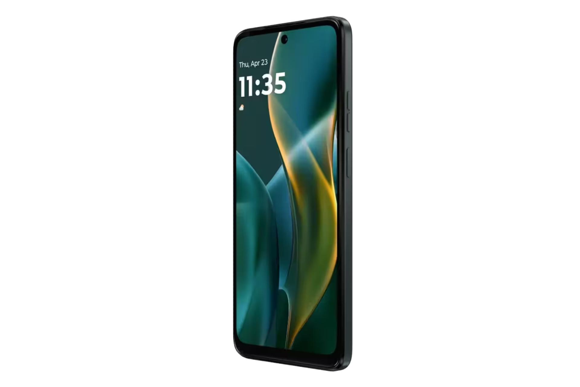 پنل جلو و صفحه نمایش گوشی موبایل موتو G موتورولا نسخه 2025 خاکستری تیره / Motorola Moto G 2025