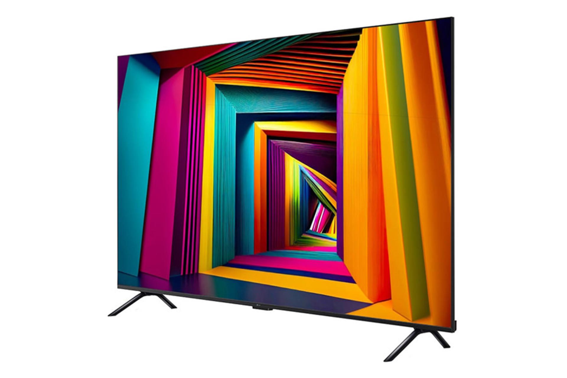 تلویزیون ال جی LG UT9000 نمای جلو و راست